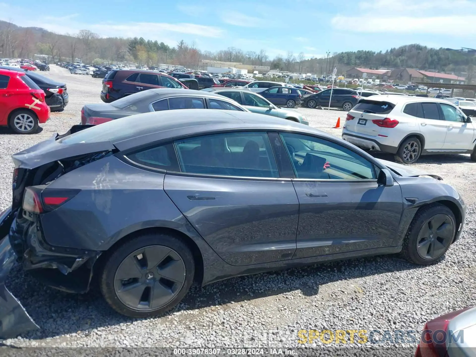13 fotografías del automóvil dañado 5YJ3E1EB0PF629610 TESLA MODEL 3 2023
