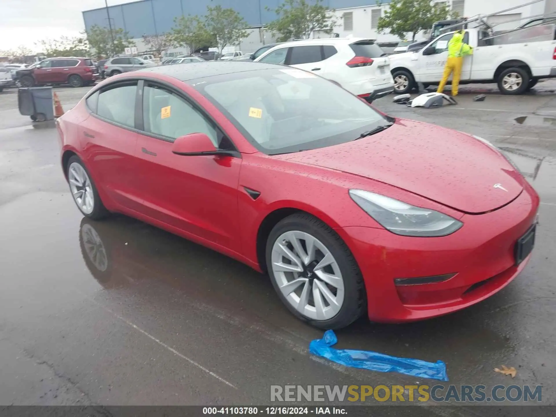 1 fotografías del automóvil dañado 5YJ3E1EB0PF656970 TESLA MODEL 3 2023