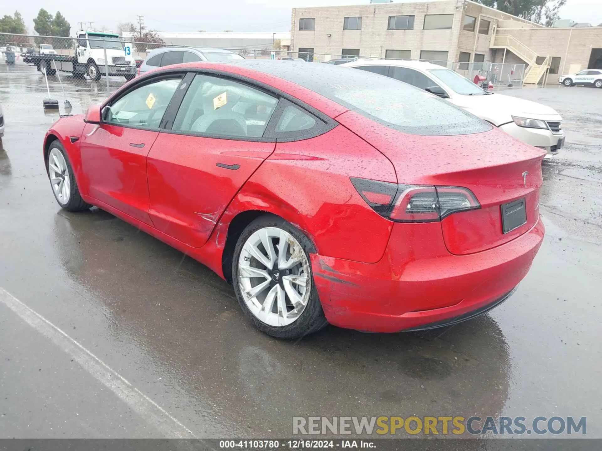 6 fotografías del automóvil dañado 5YJ3E1EB0PF656970 TESLA MODEL 3 2023