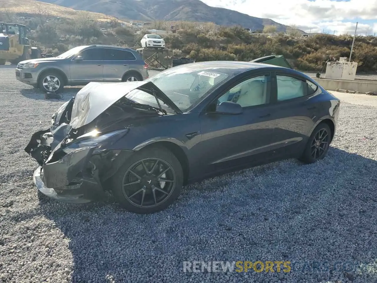 1 fotografías del automóvil dañado 5YJ3E1EB0PF683800 TESLA MODEL 3 2023