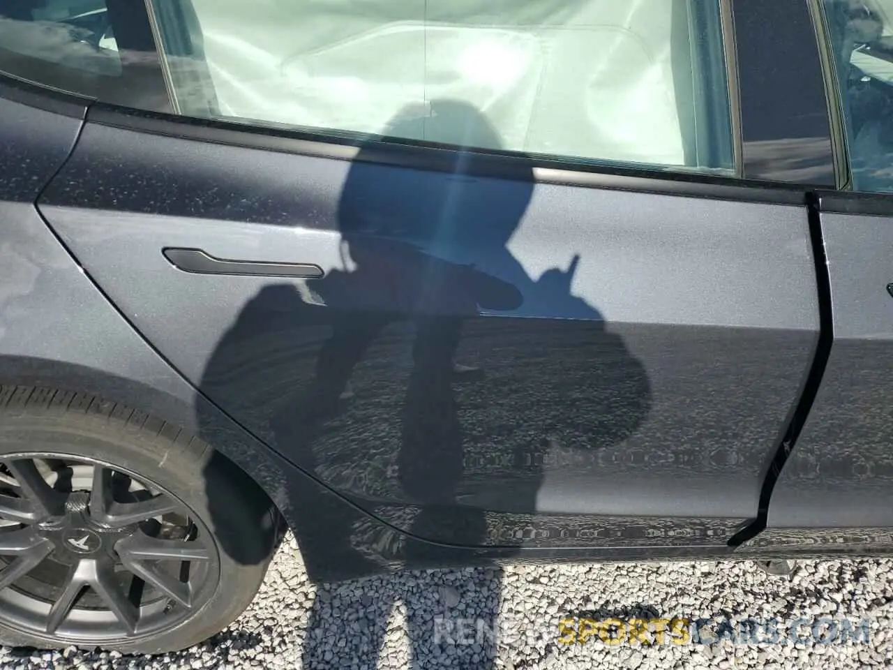 10 fotografías del automóvil dañado 5YJ3E1EB0PF683800 TESLA MODEL 3 2023