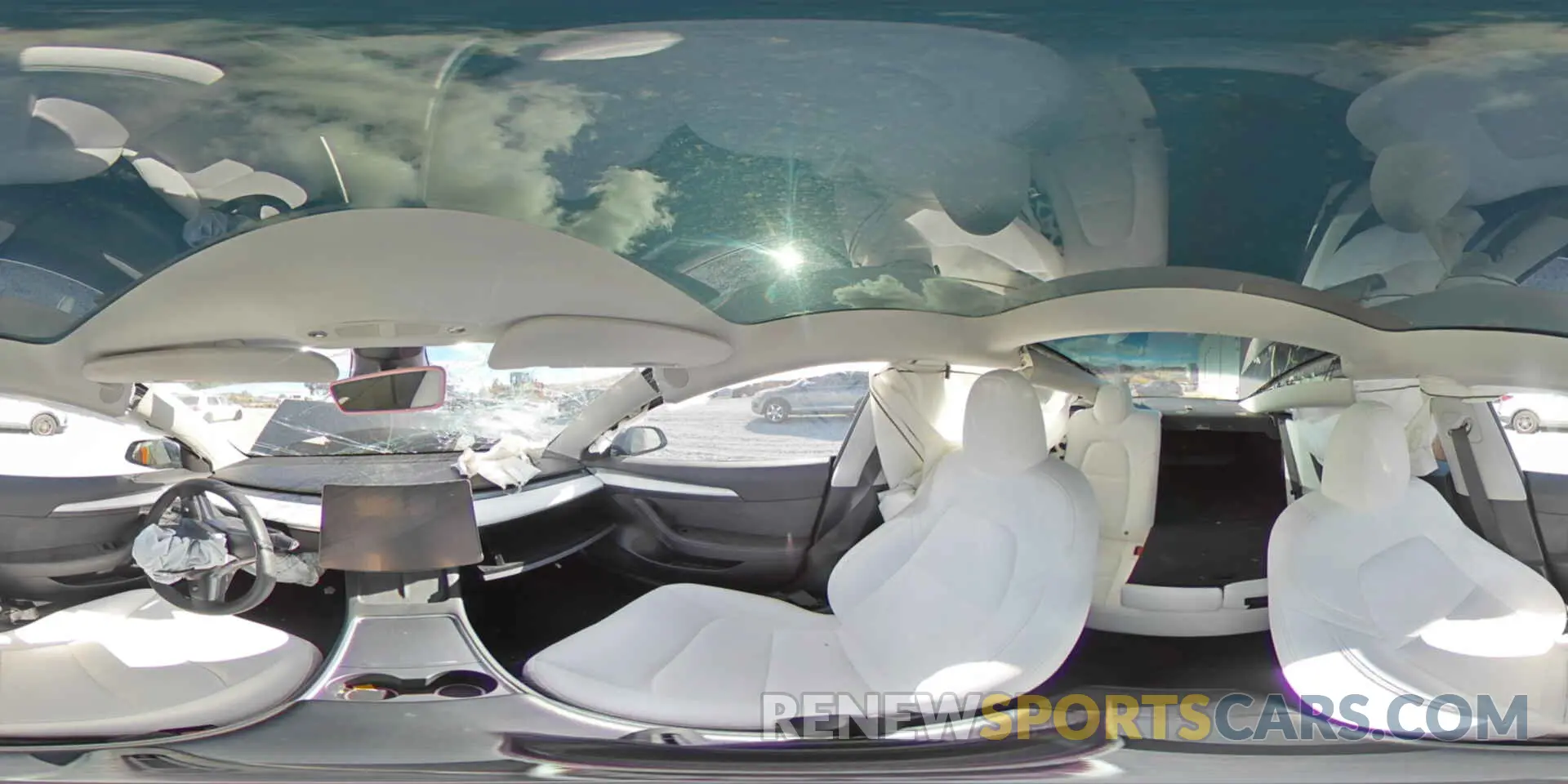 13 fotografías del automóvil dañado 5YJ3E1EB0PF683800 TESLA MODEL 3 2023