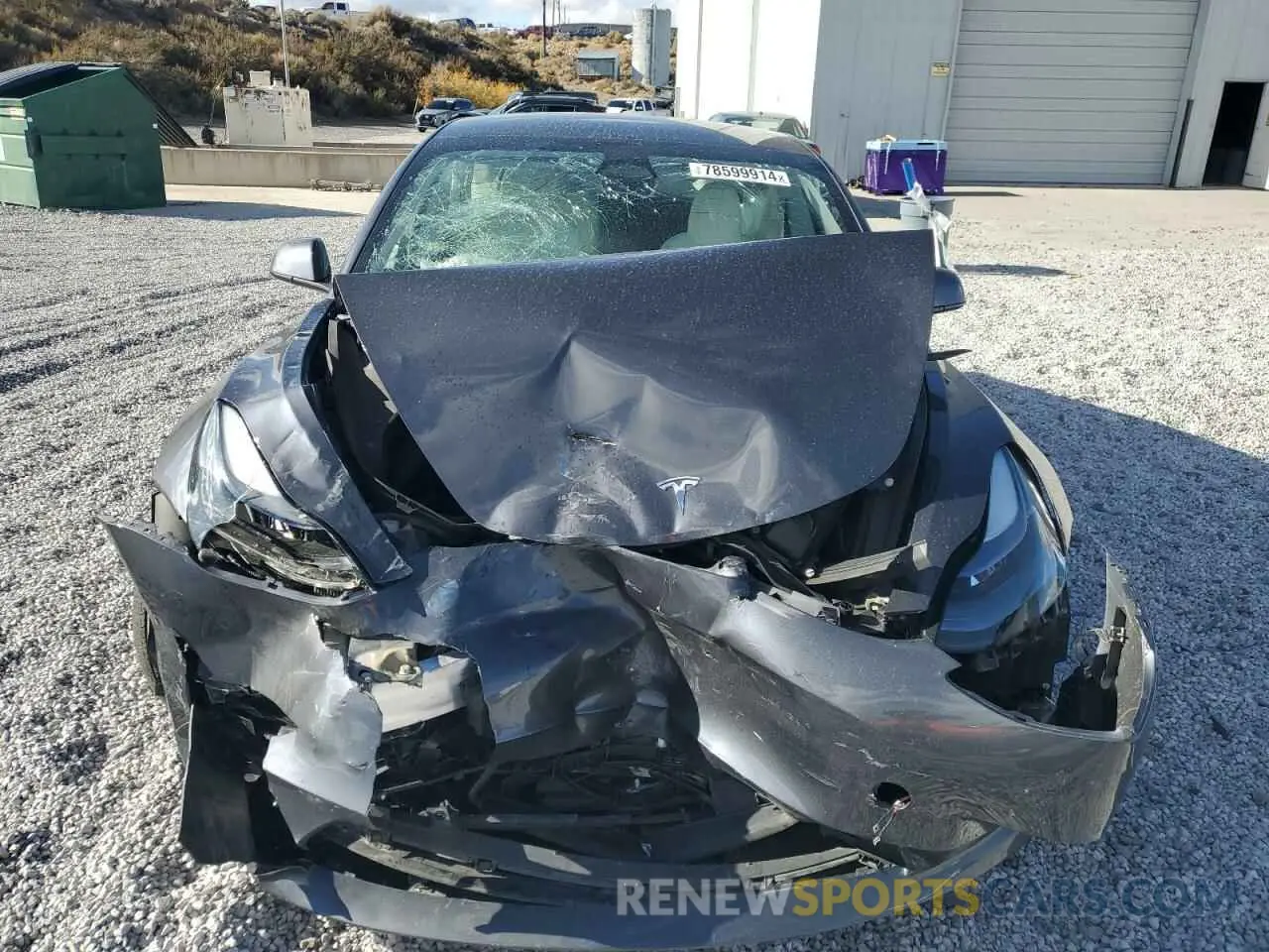 5 fotografías del automóvil dañado 5YJ3E1EB0PF683800 TESLA MODEL 3 2023
