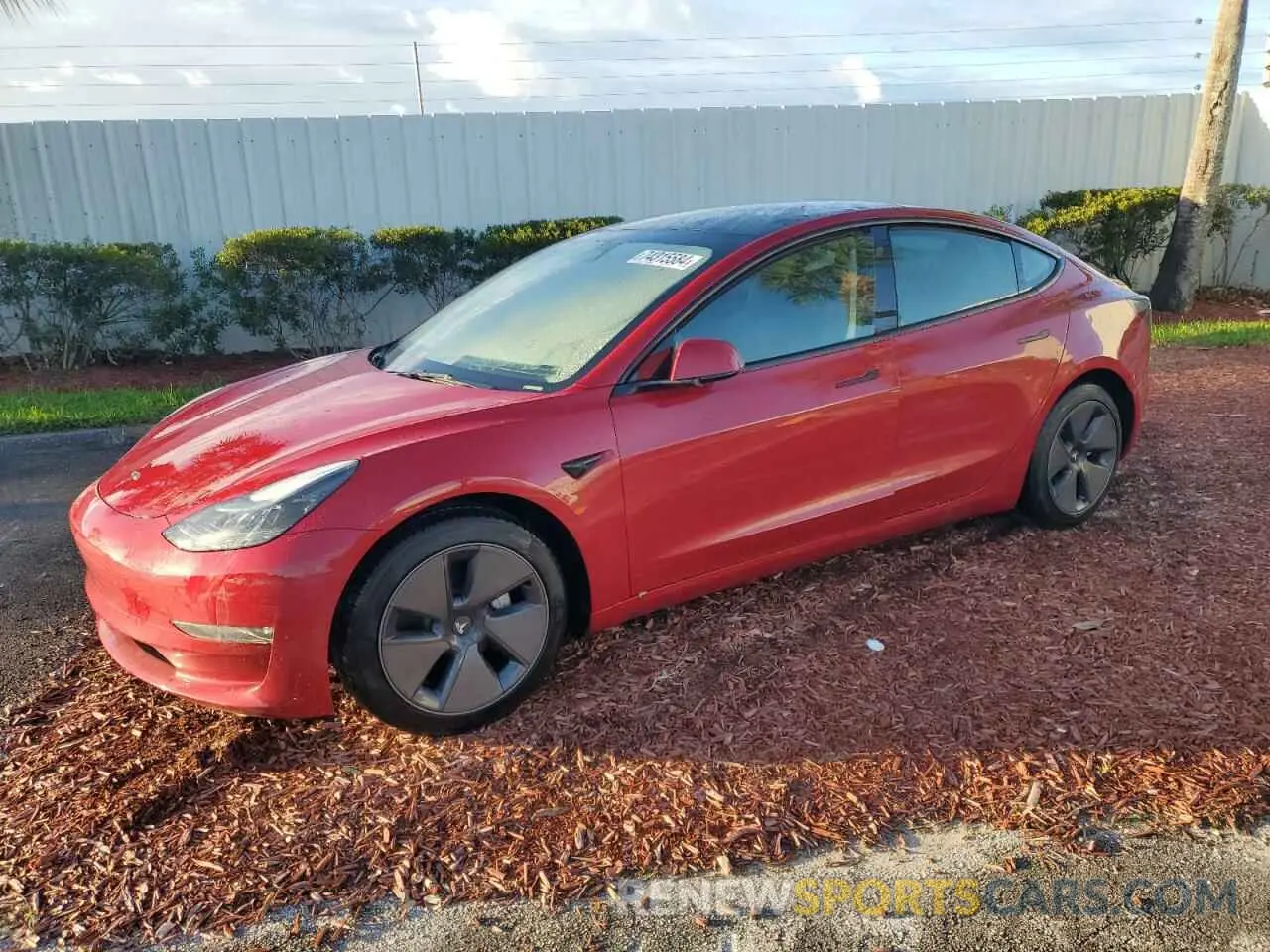1 fotografías del automóvil dañado 5YJ3E1EB1PF386583 TESLA MODEL 3 2023