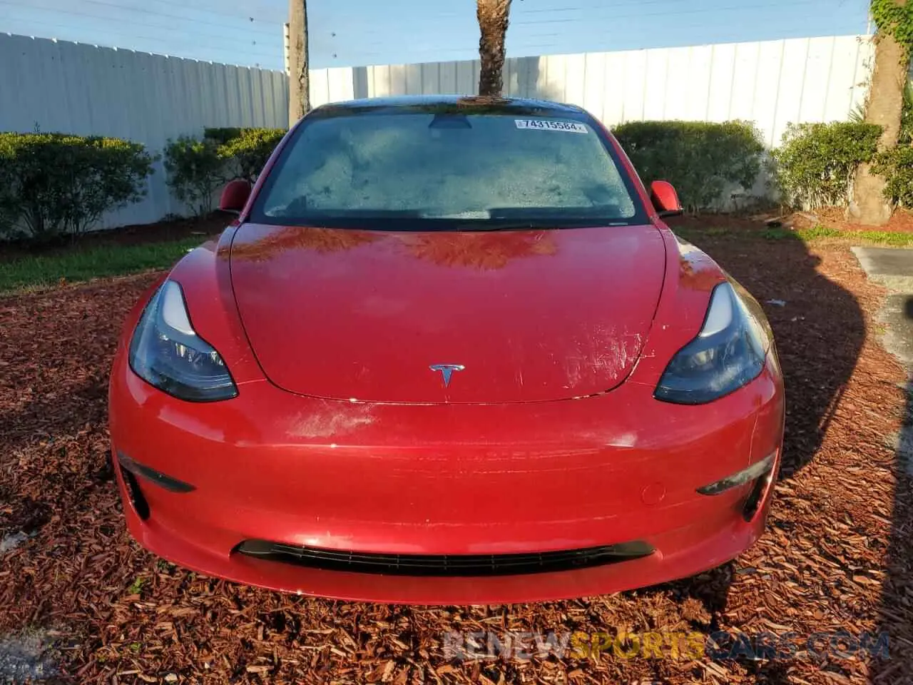5 fotografías del automóvil dañado 5YJ3E1EB1PF386583 TESLA MODEL 3 2023