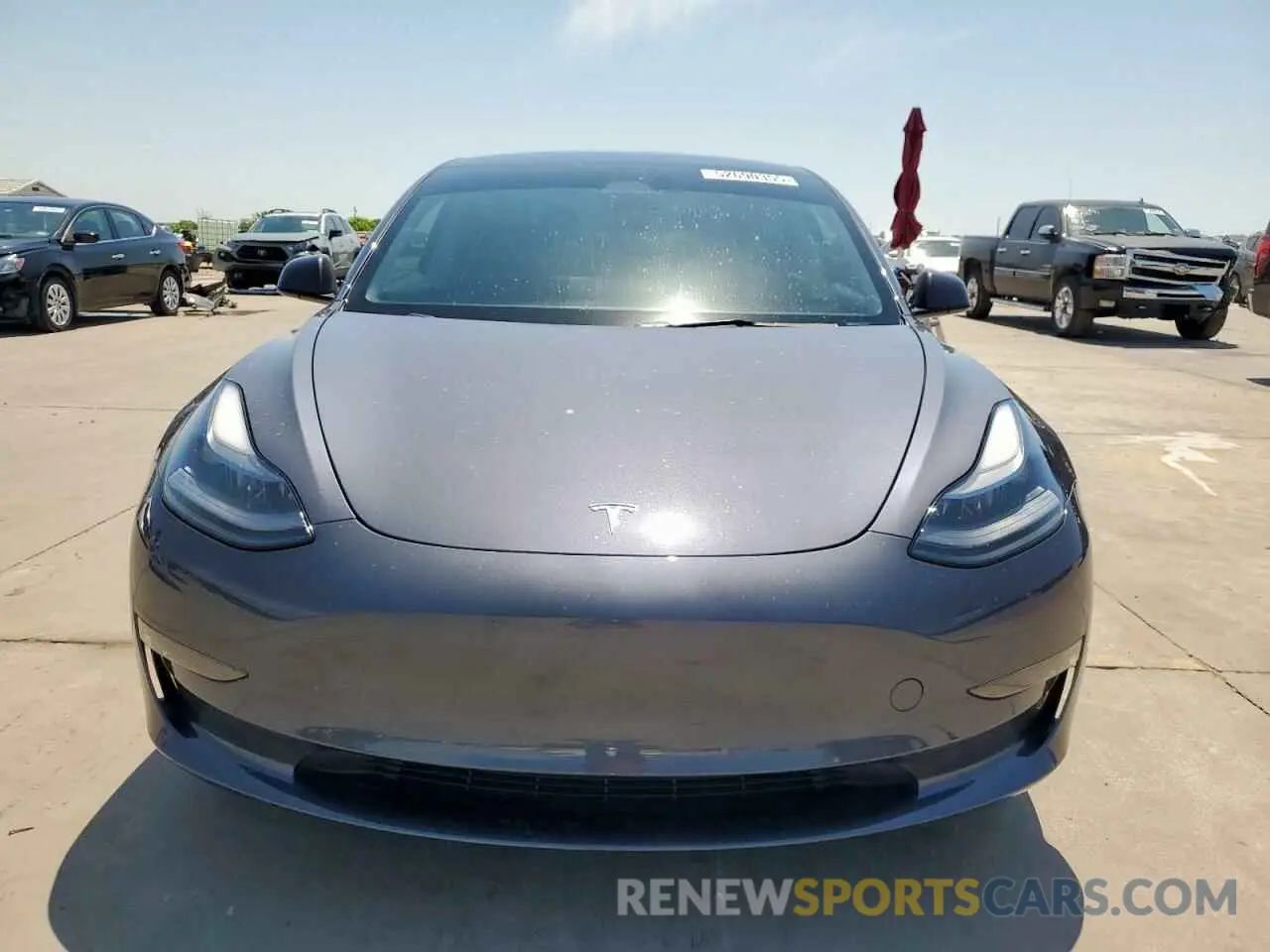 5 fotografías del automóvil dañado 5YJ3E1EB1PF390262 TESLA MODEL 3 2023