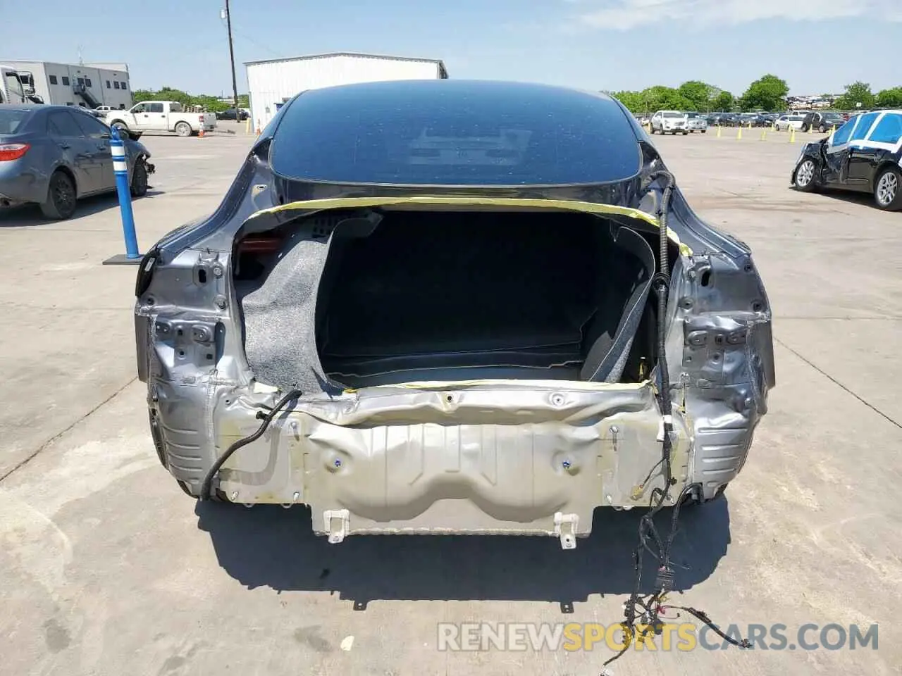 6 fotografías del automóvil dañado 5YJ3E1EB1PF390262 TESLA MODEL 3 2023