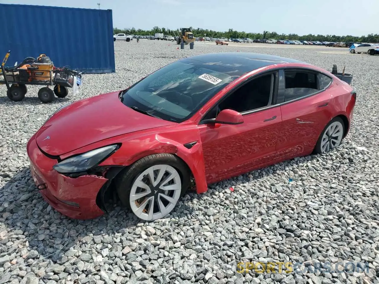 1 fotografías del automóvil dañado 5YJ3E1EB1PF391220 TESLA MODEL 3 2023
