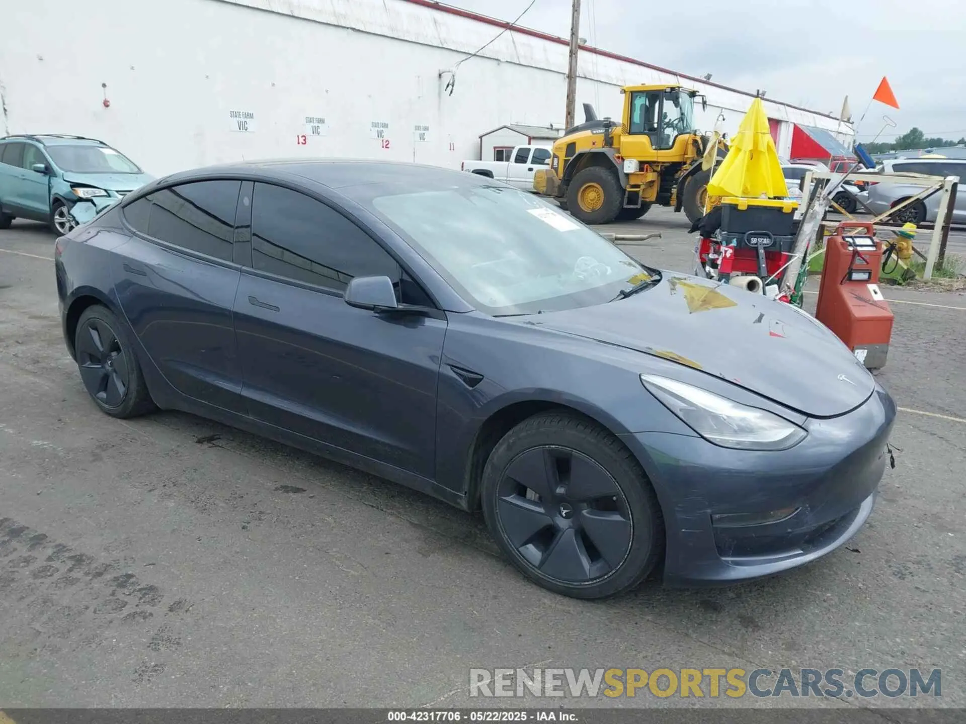 1 fotografías del automóvil dañado 5YJ3E1EB1PF391590 TESLA MODEL 3 2023