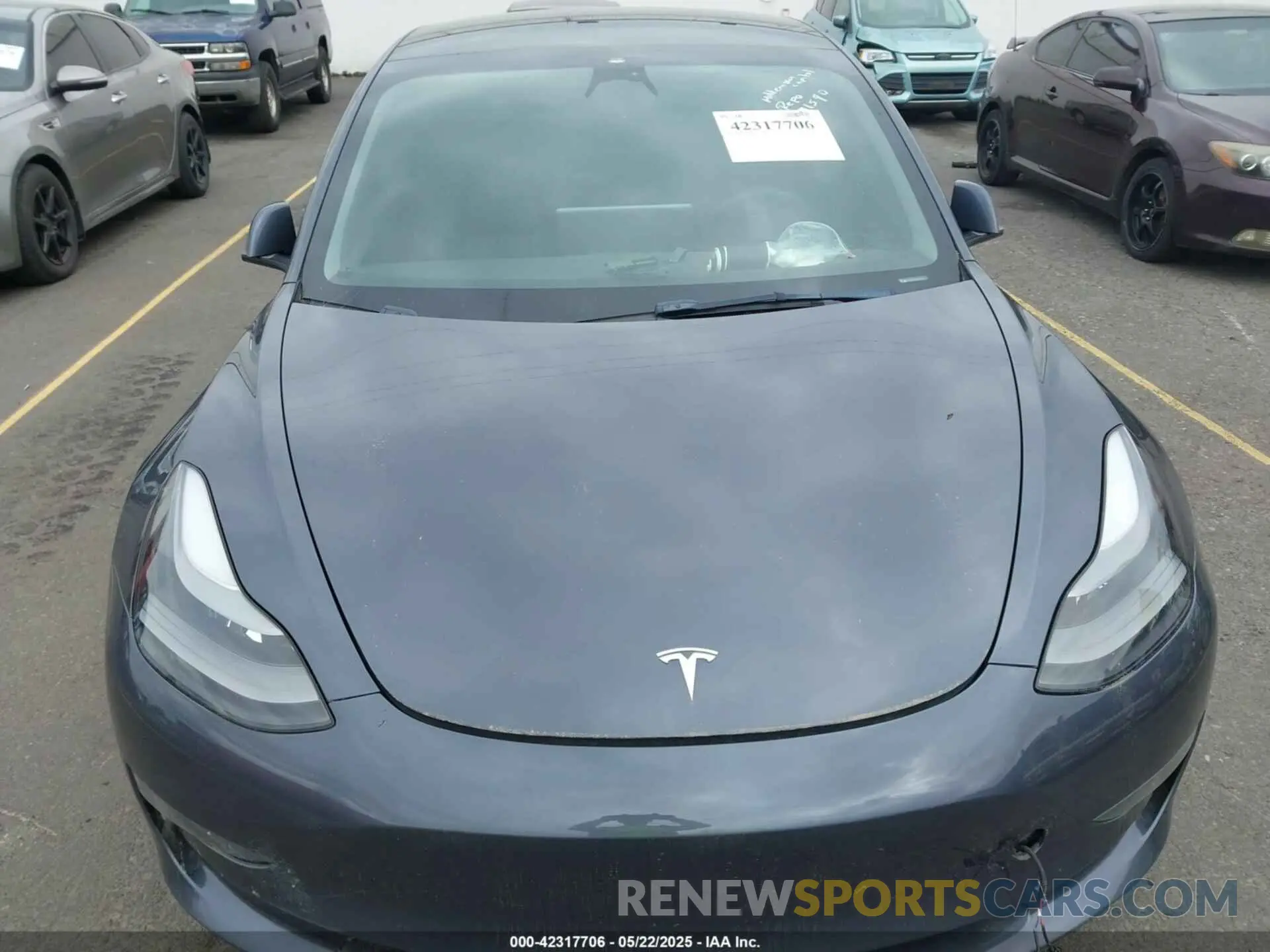 10 fotografías del automóvil dañado 5YJ3E1EB1PF391590 TESLA MODEL 3 2023