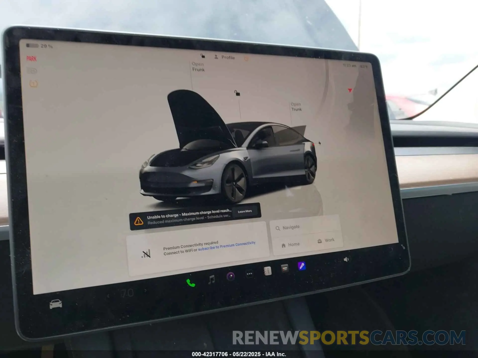 7 fotografías del automóvil dañado 5YJ3E1EB1PF391590 TESLA MODEL 3 2023