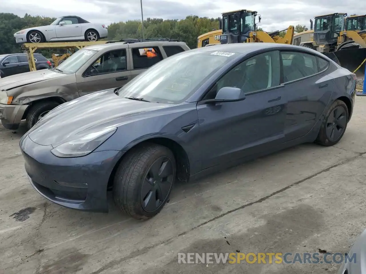 1 fotografías del automóvil dañado 5YJ3E1EB1PF634072 TESLA MODEL 3 2023