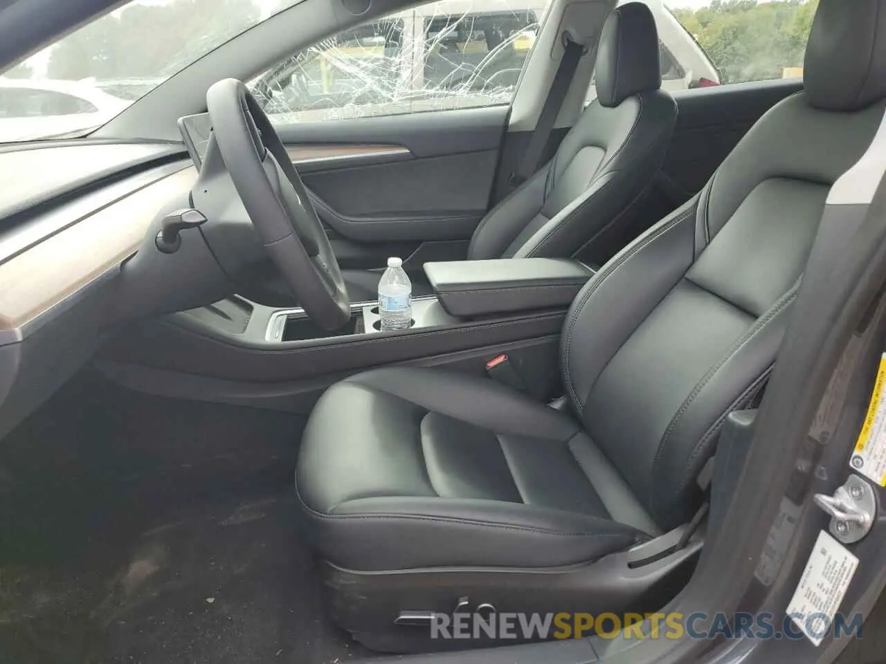 7 fotografías del automóvil dañado 5YJ3E1EB1PF634072 TESLA MODEL 3 2023