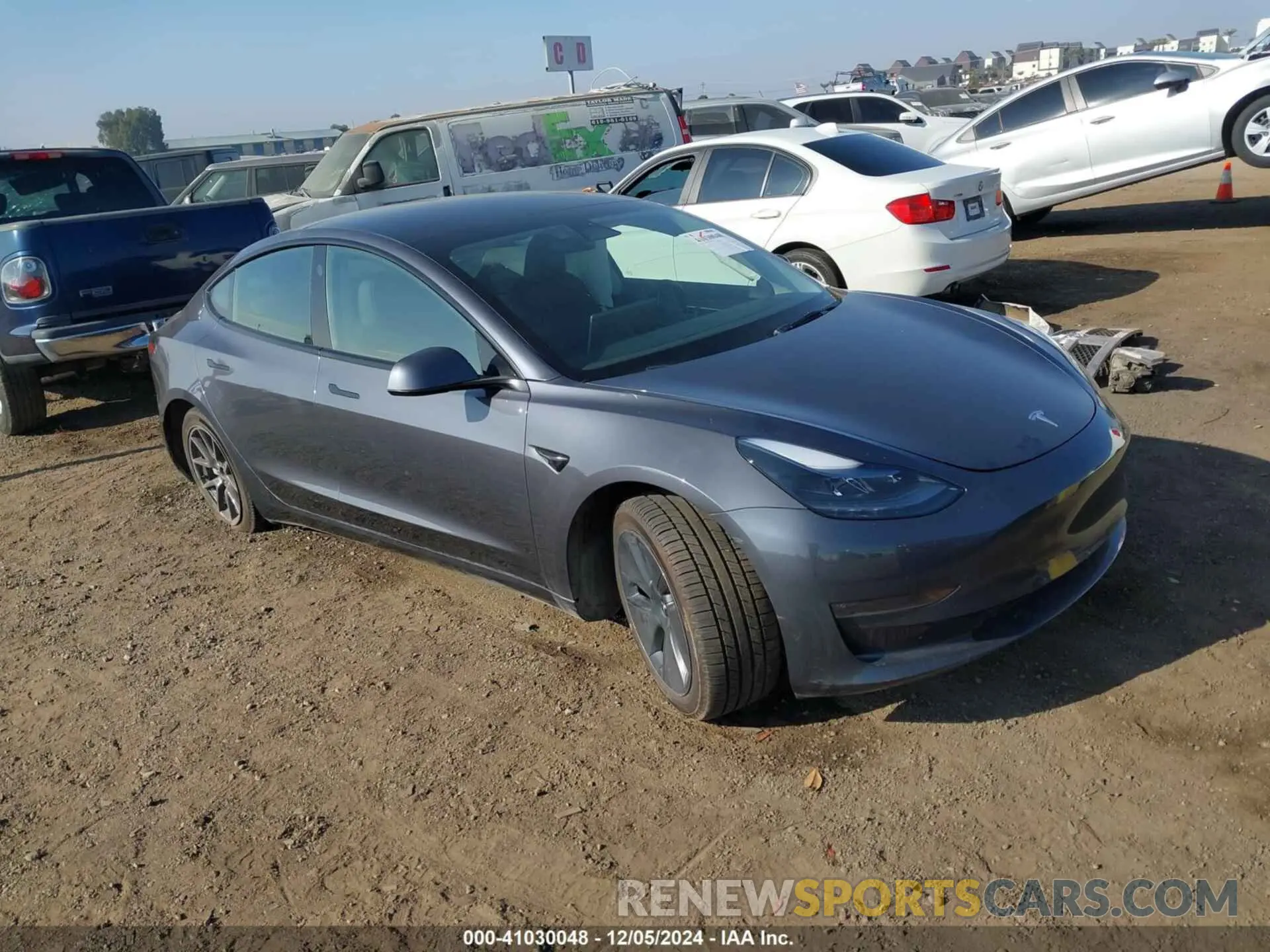 1 fotografías del automóvil dañado 5YJ3E1EB1PF661319 TESLA MODEL 3 2023