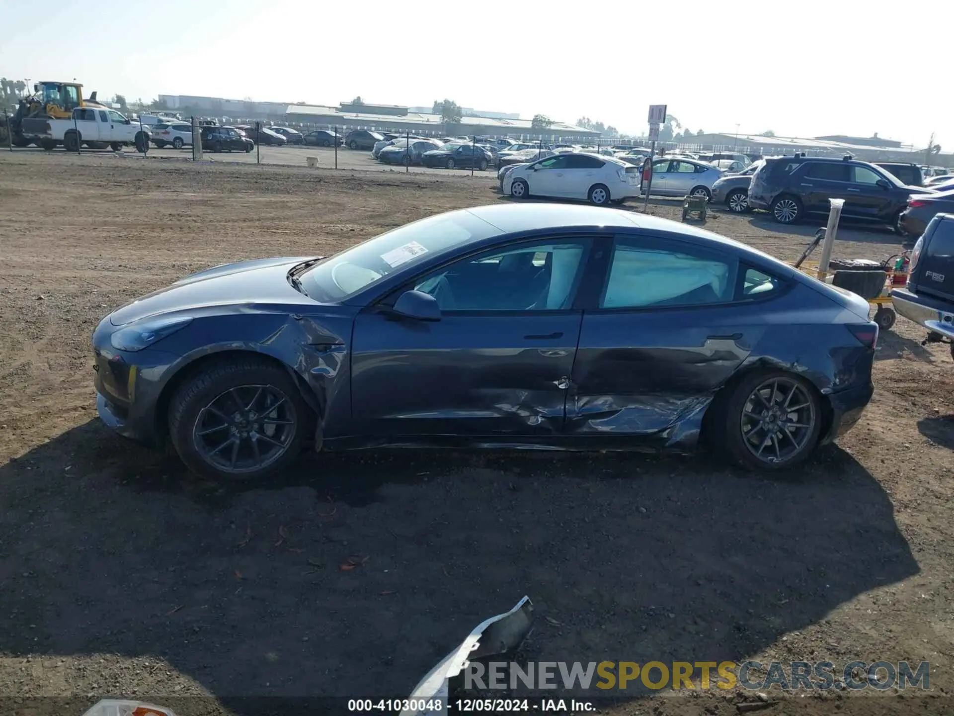 14 fotografías del automóvil dañado 5YJ3E1EB1PF661319 TESLA MODEL 3 2023