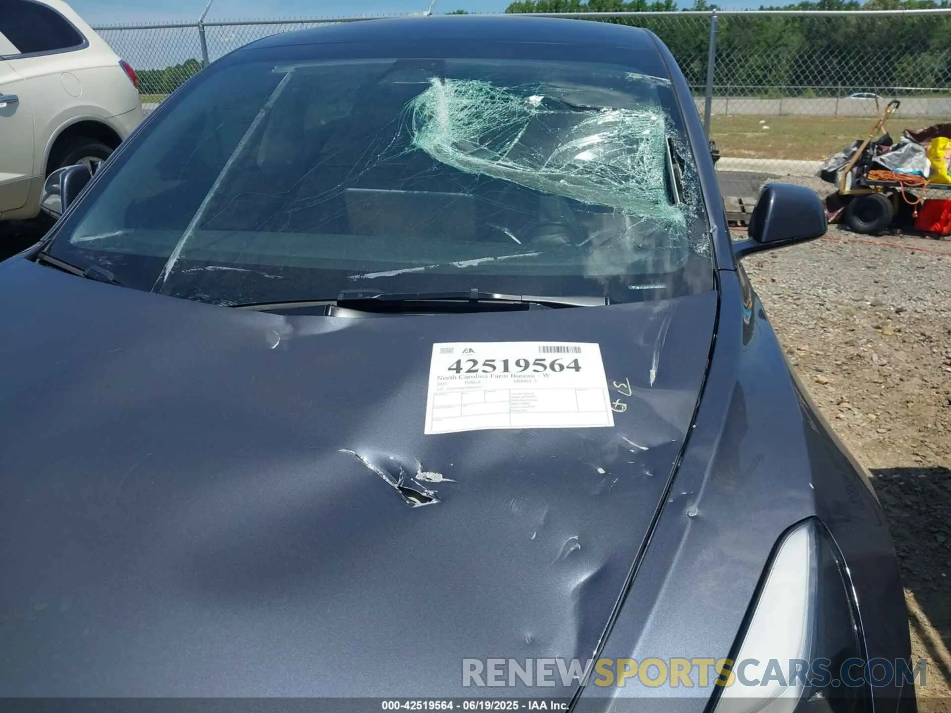19 fotografías del automóvil dañado 5YJ3E1EB1PF663054 TESLA MODEL 3 2023