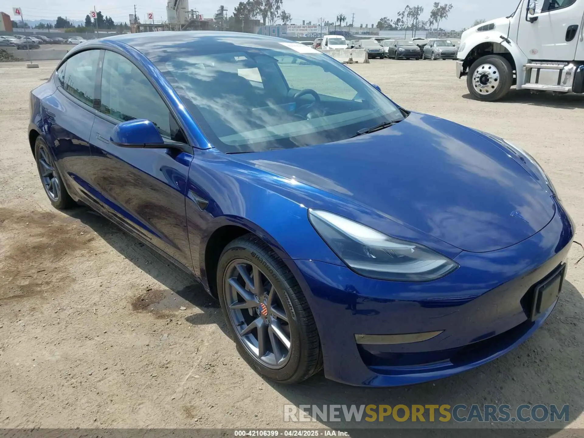 1 fotografías del automóvil dañado 5YJ3E1EB1PF667685 TESLA MODEL 3 2023