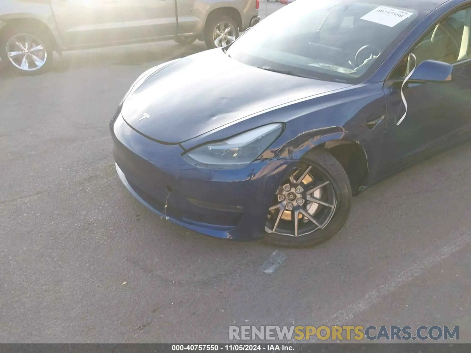 6 fotografías del automóvil dañado 5YJ3E1EB1PF670540 TESLA MODEL 3 2023