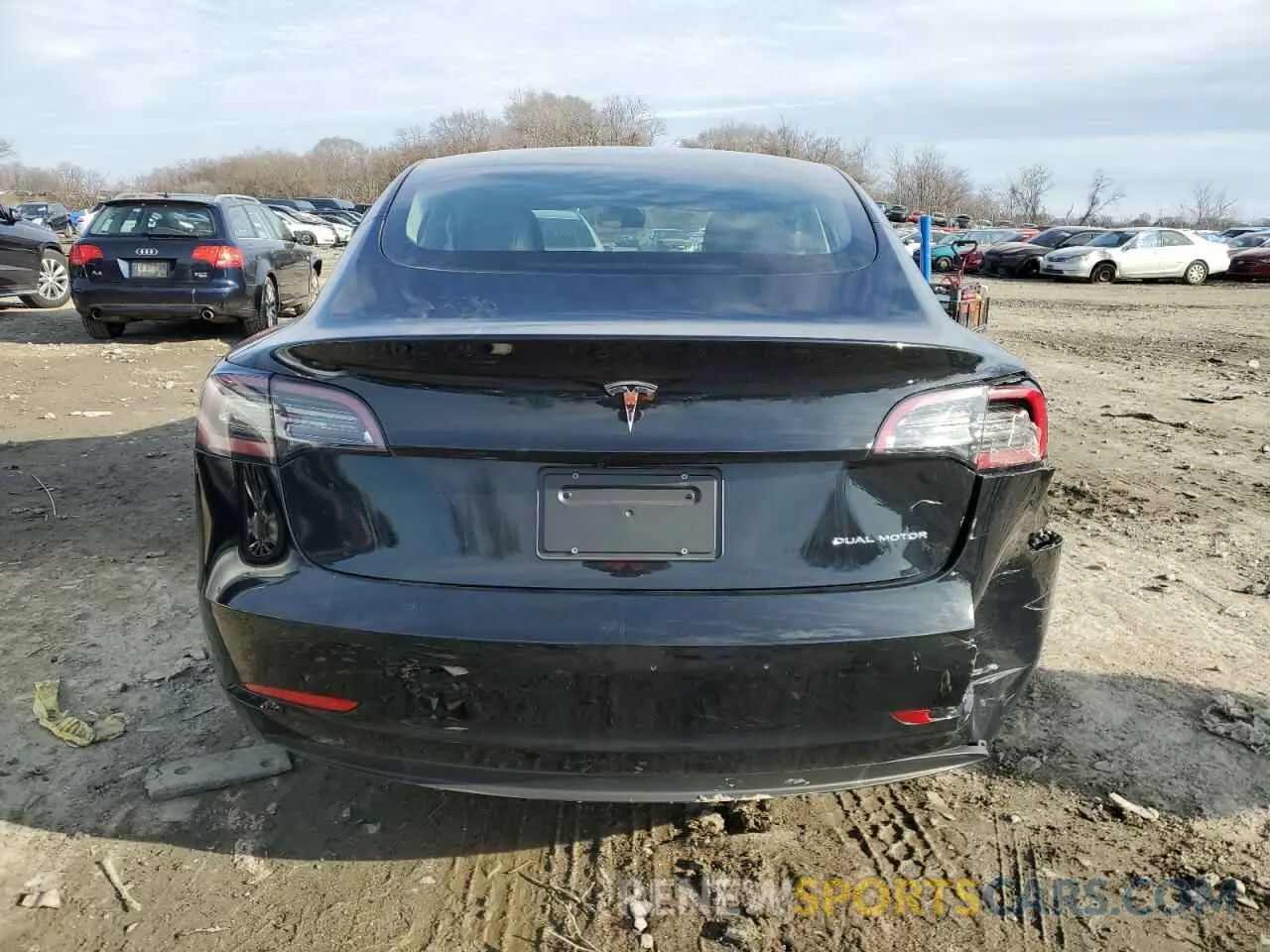 6 fotografías del automóvil dañado 5YJ3E1EB2PF389153 TESLA MODEL 3 2023