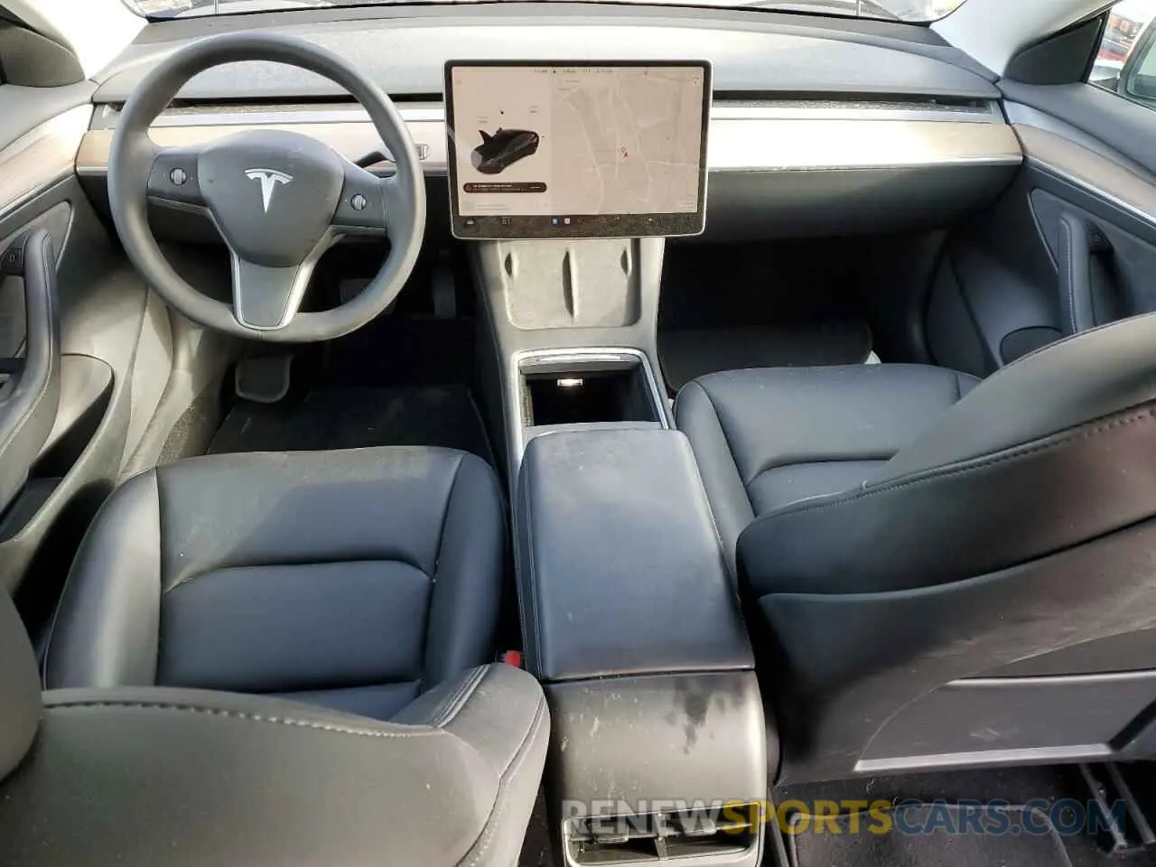 8 fotografías del automóvil dañado 5YJ3E1EB2PF389153 TESLA MODEL 3 2023