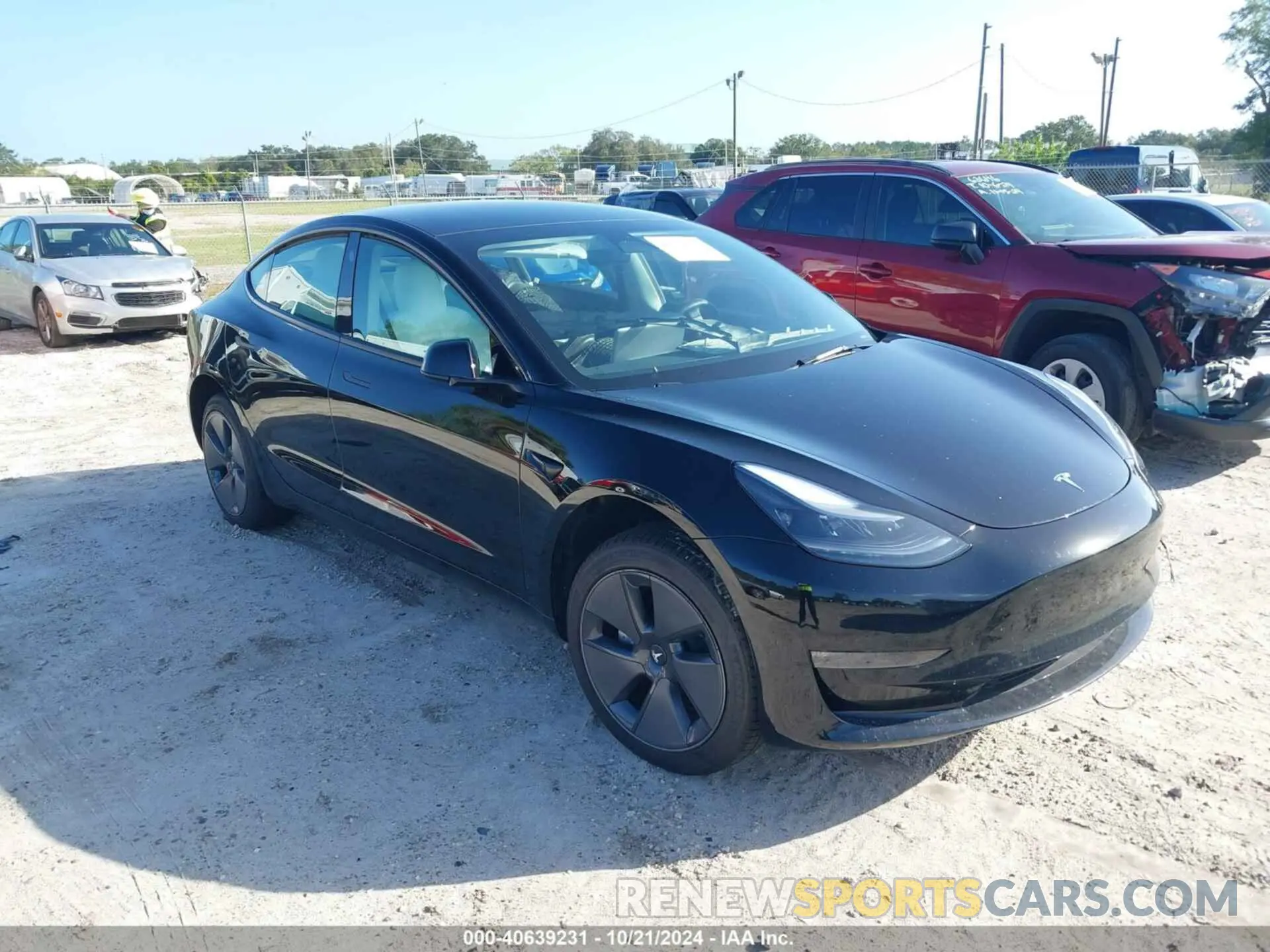 1 fotografías del automóvil dañado 5YJ3E1EB2PF389329 TESLA MODEL 3 2023