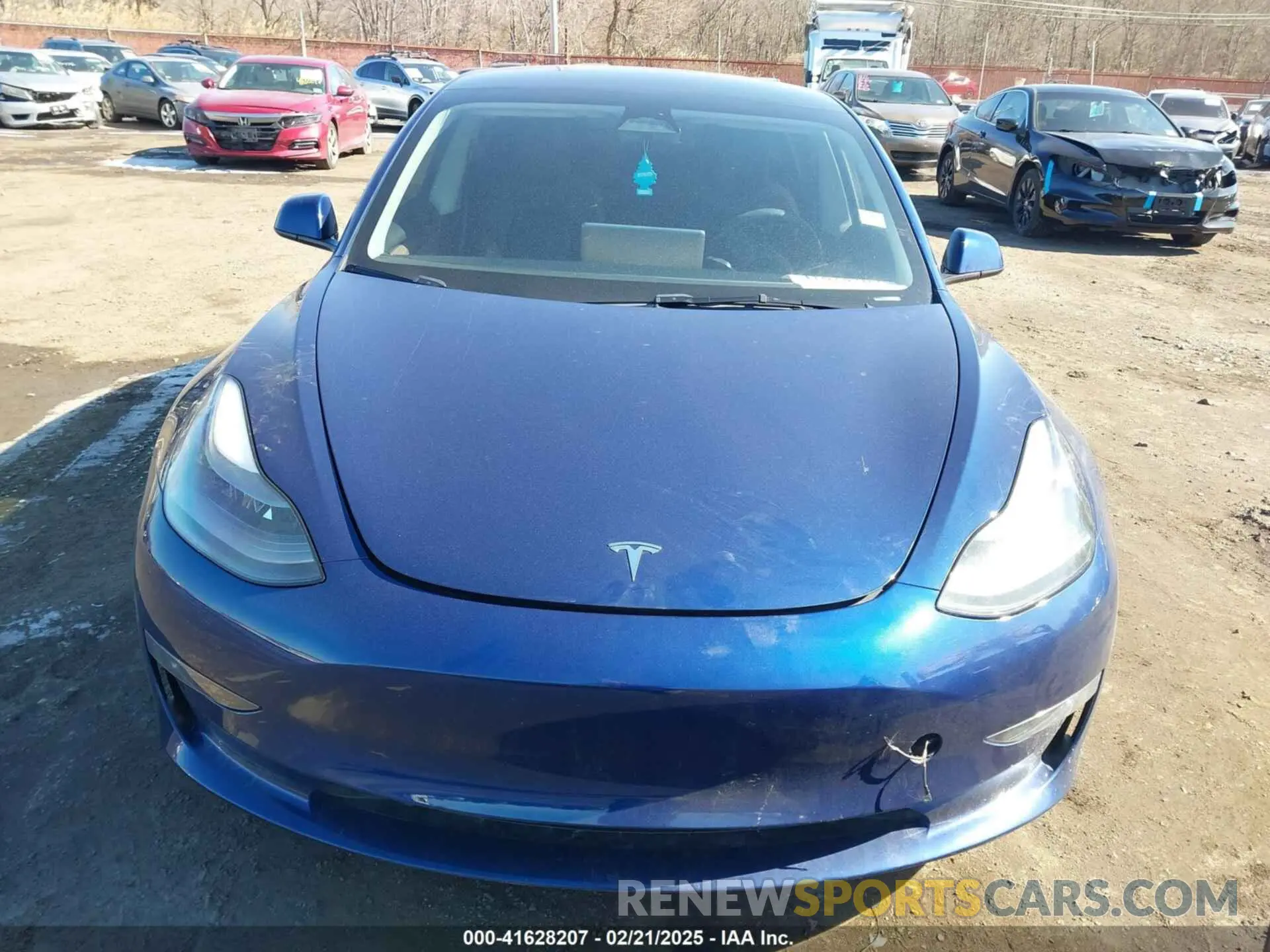 12 fotografías del automóvil dañado 5YJ3E1EB2PF602781 TESLA MODEL 3 2023