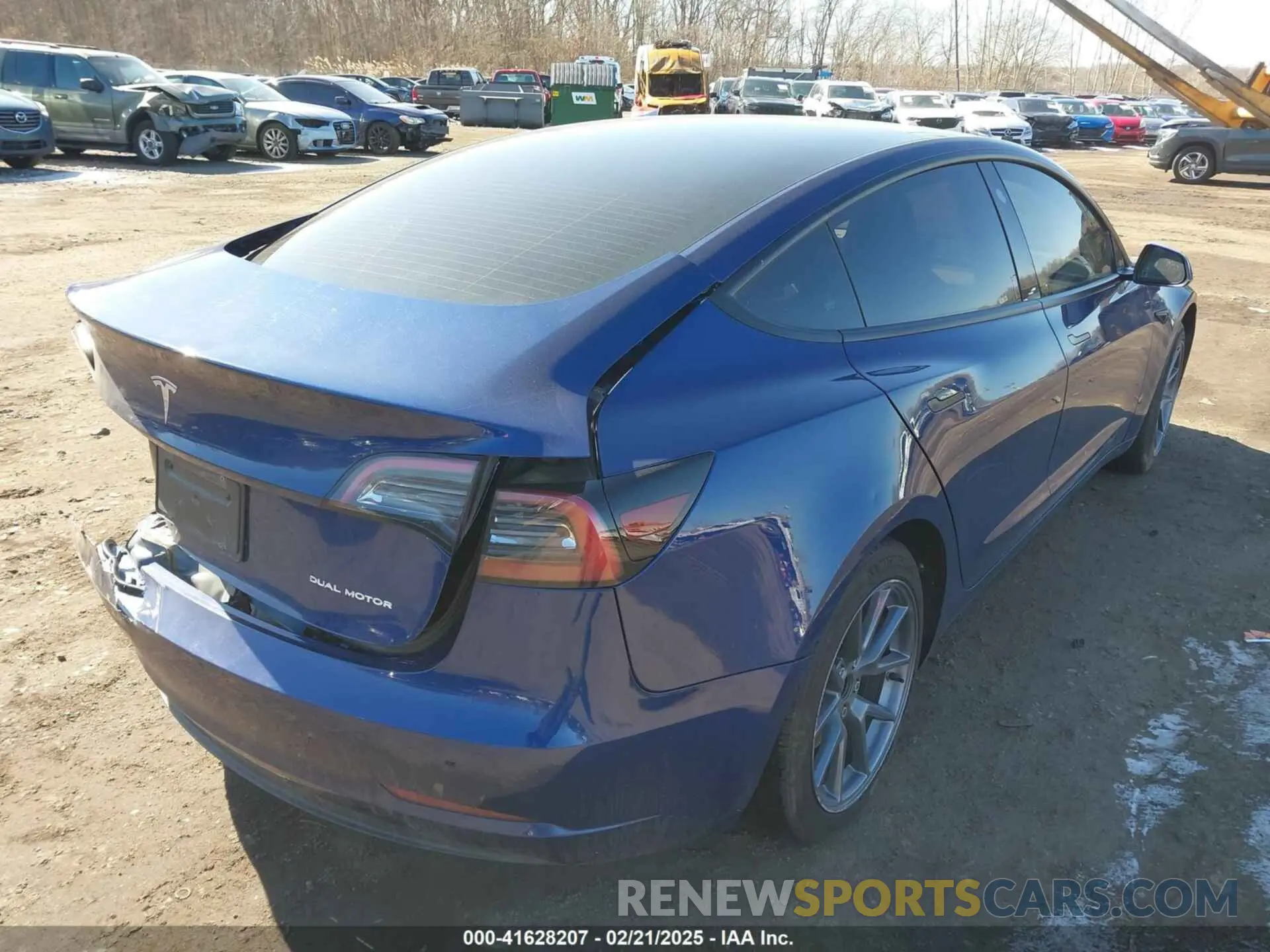 22 fotografías del automóvil dañado 5YJ3E1EB2PF602781 TESLA MODEL 3 2023