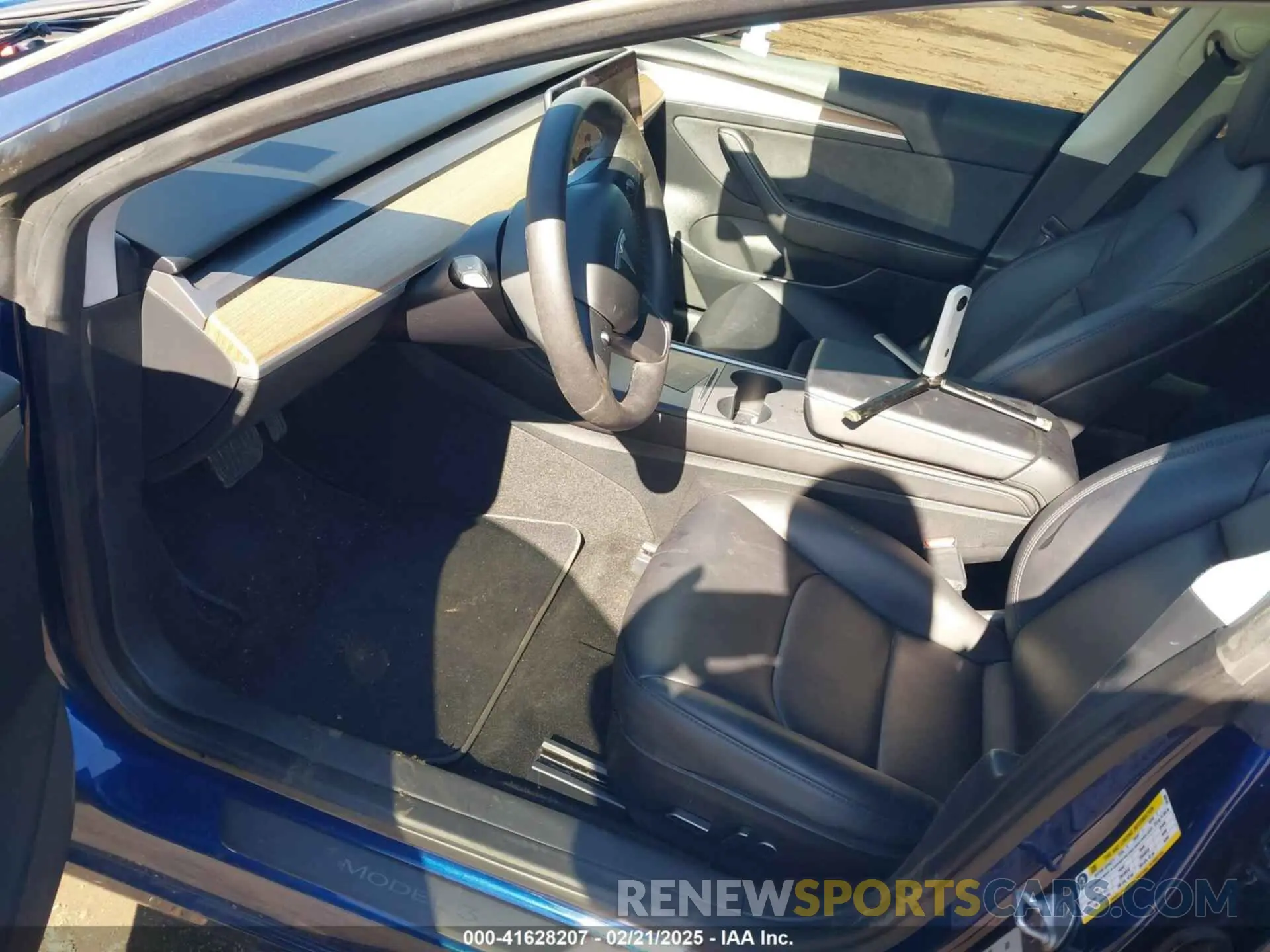 5 fotografías del automóvil dañado 5YJ3E1EB2PF602781 TESLA MODEL 3 2023