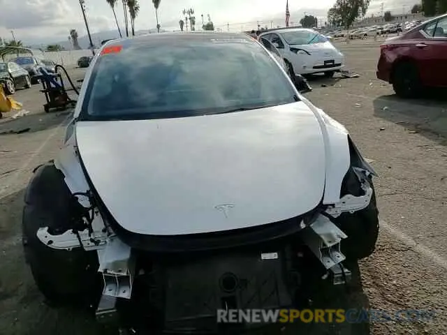 10 fotografías del automóvil dañado 5YJ3E1EB2PF603073 TESLA MODEL 3 2023