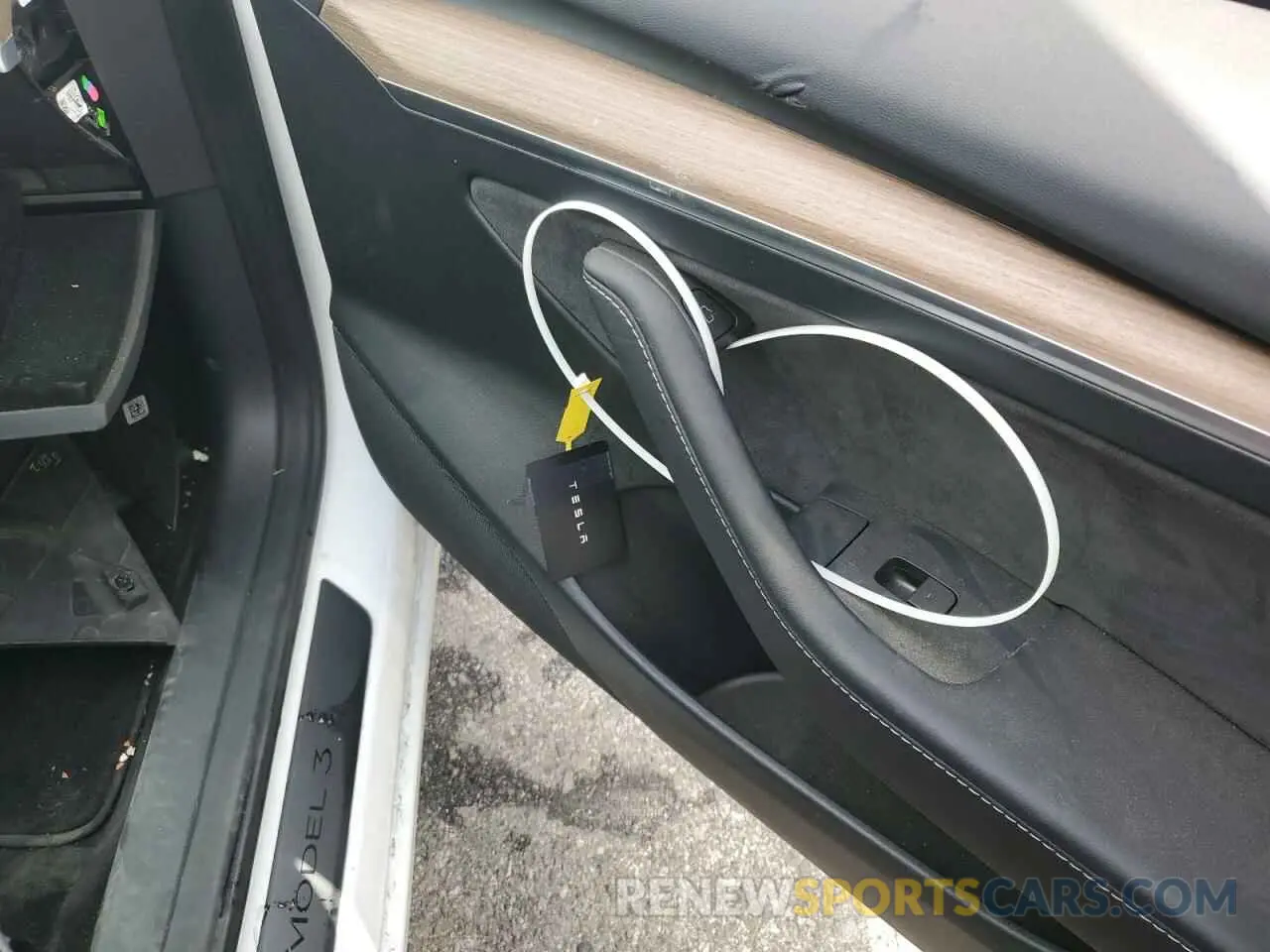 7 fotografías del automóvil dañado 5YJ3E1EB2PF603073 TESLA MODEL 3 2023