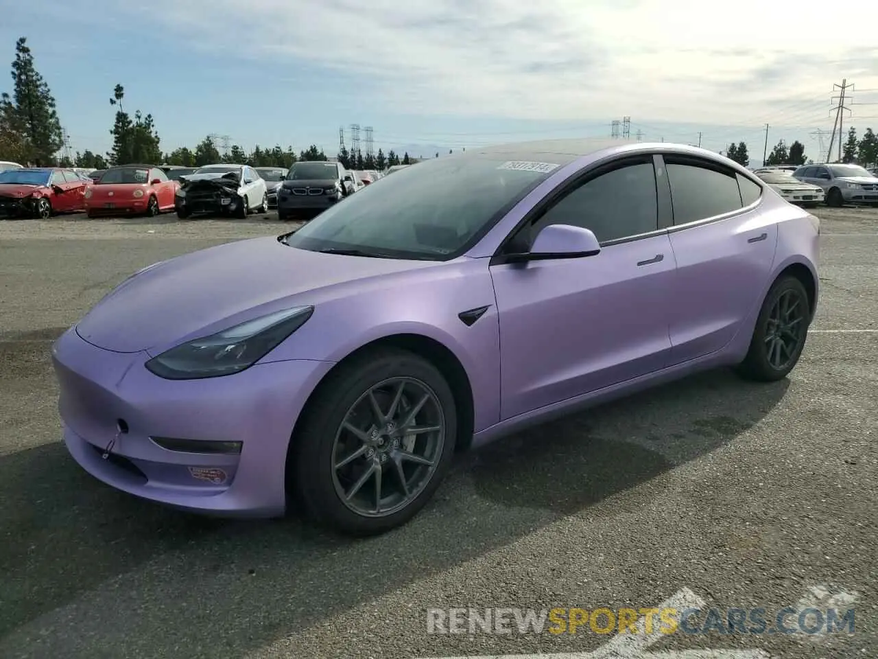 1 fotografías del automóvil dañado 5YJ3E1EB2PF660065 TESLA MODEL 3 2023