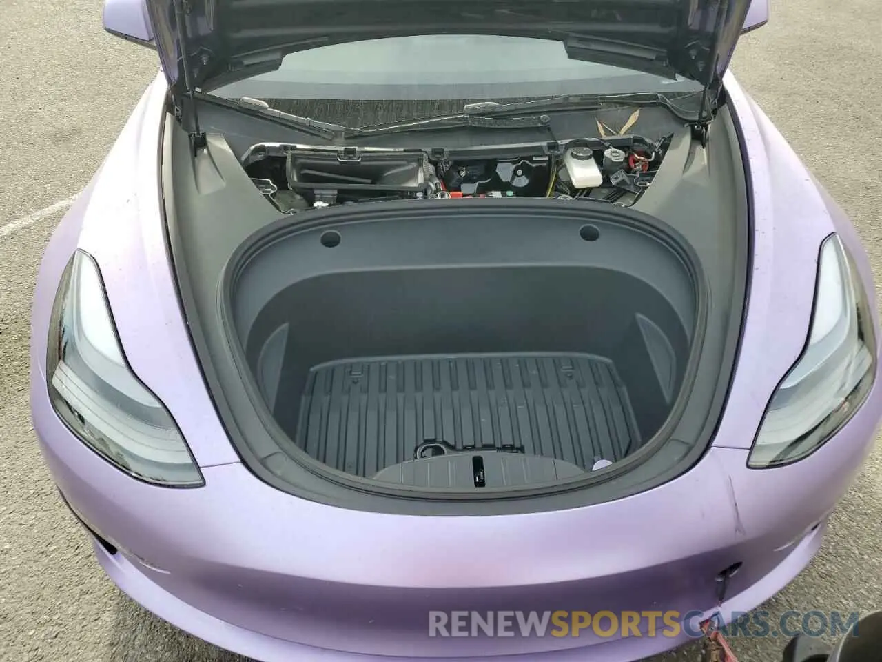 11 fotografías del automóvil dañado 5YJ3E1EB2PF660065 TESLA MODEL 3 2023