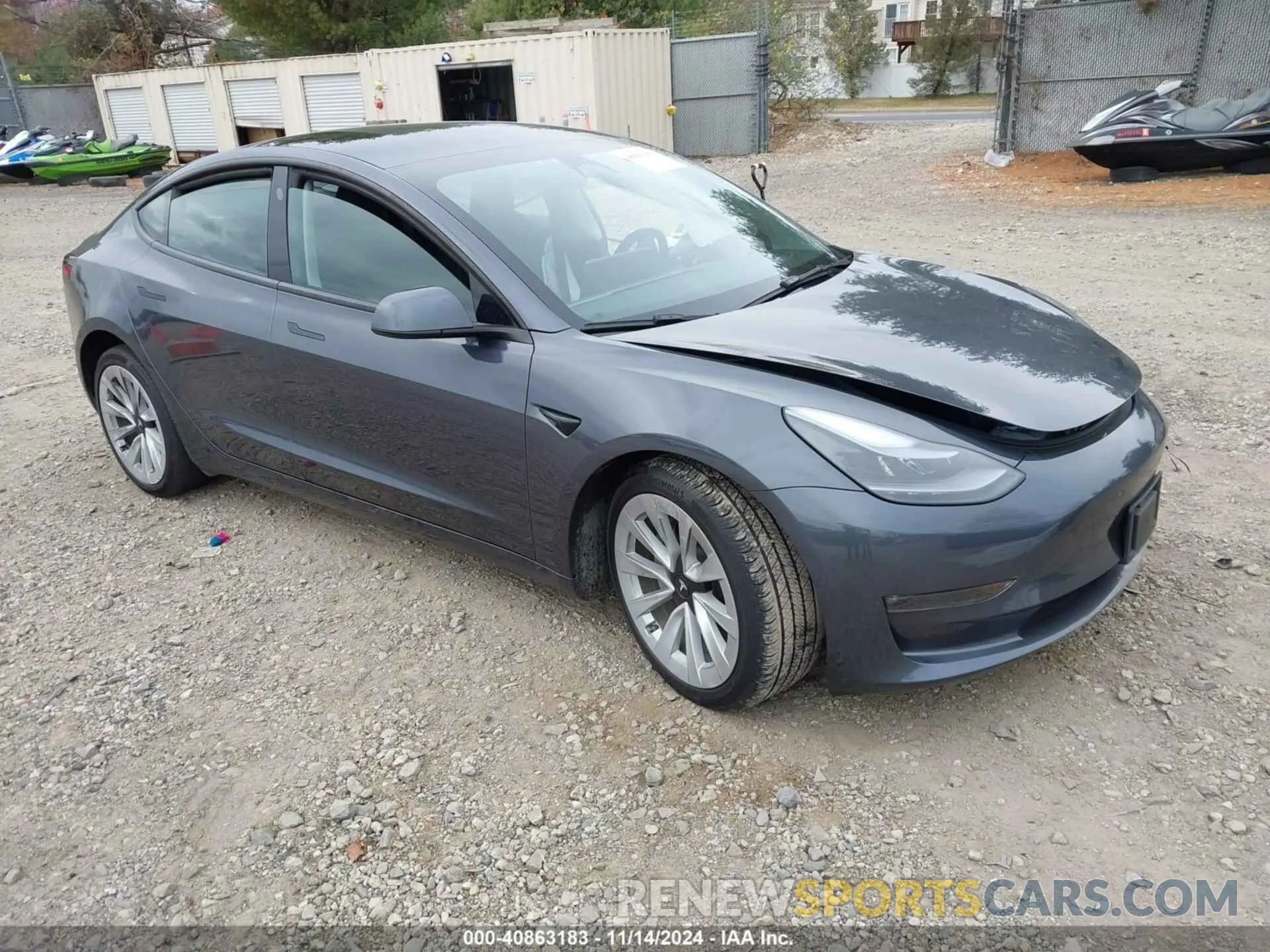 1 fotografías del automóvil dañado 5YJ3E1EB2PF686312 TESLA MODEL 3 2023