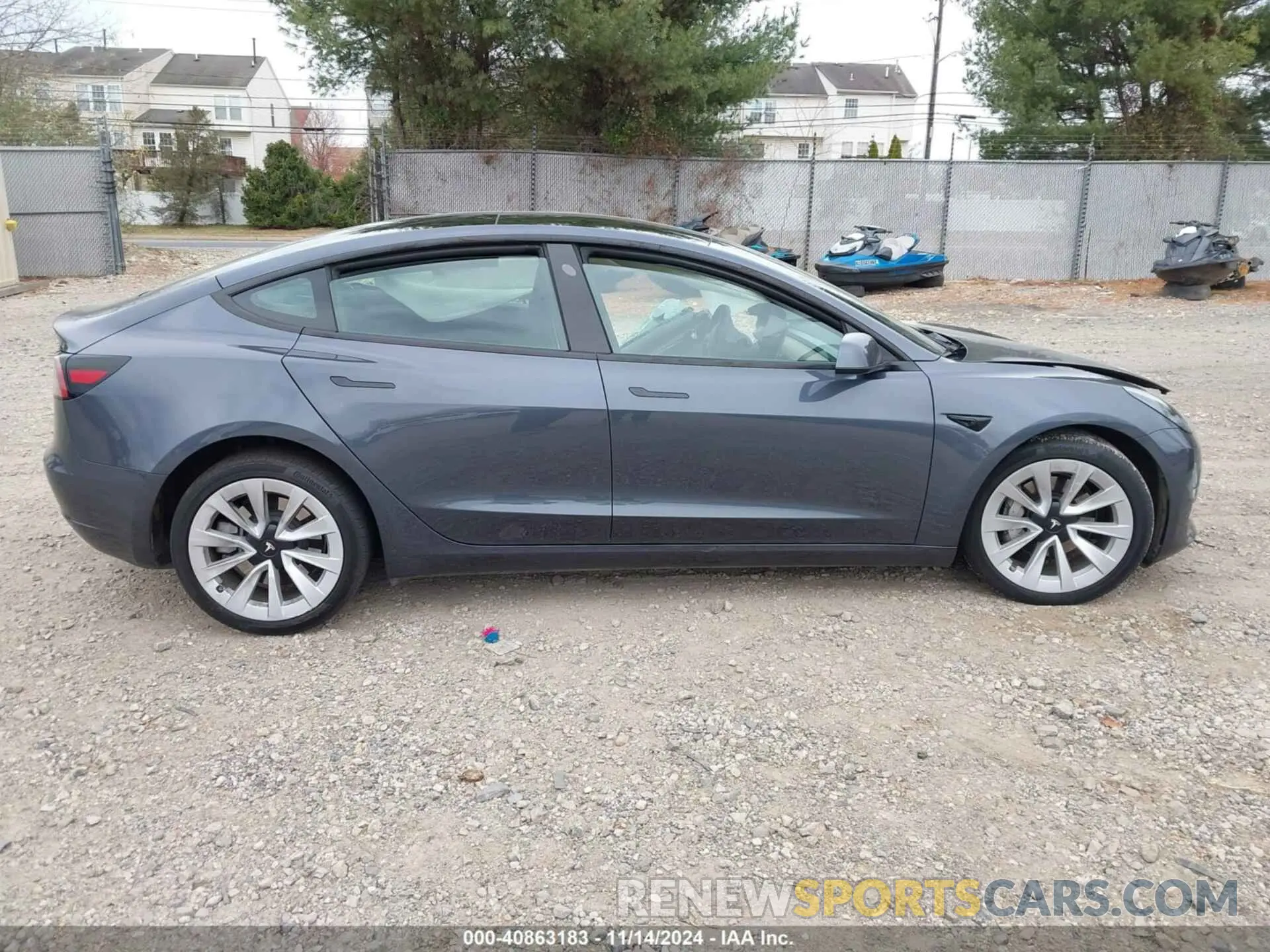 13 fotografías del automóvil dañado 5YJ3E1EB2PF686312 TESLA MODEL 3 2023