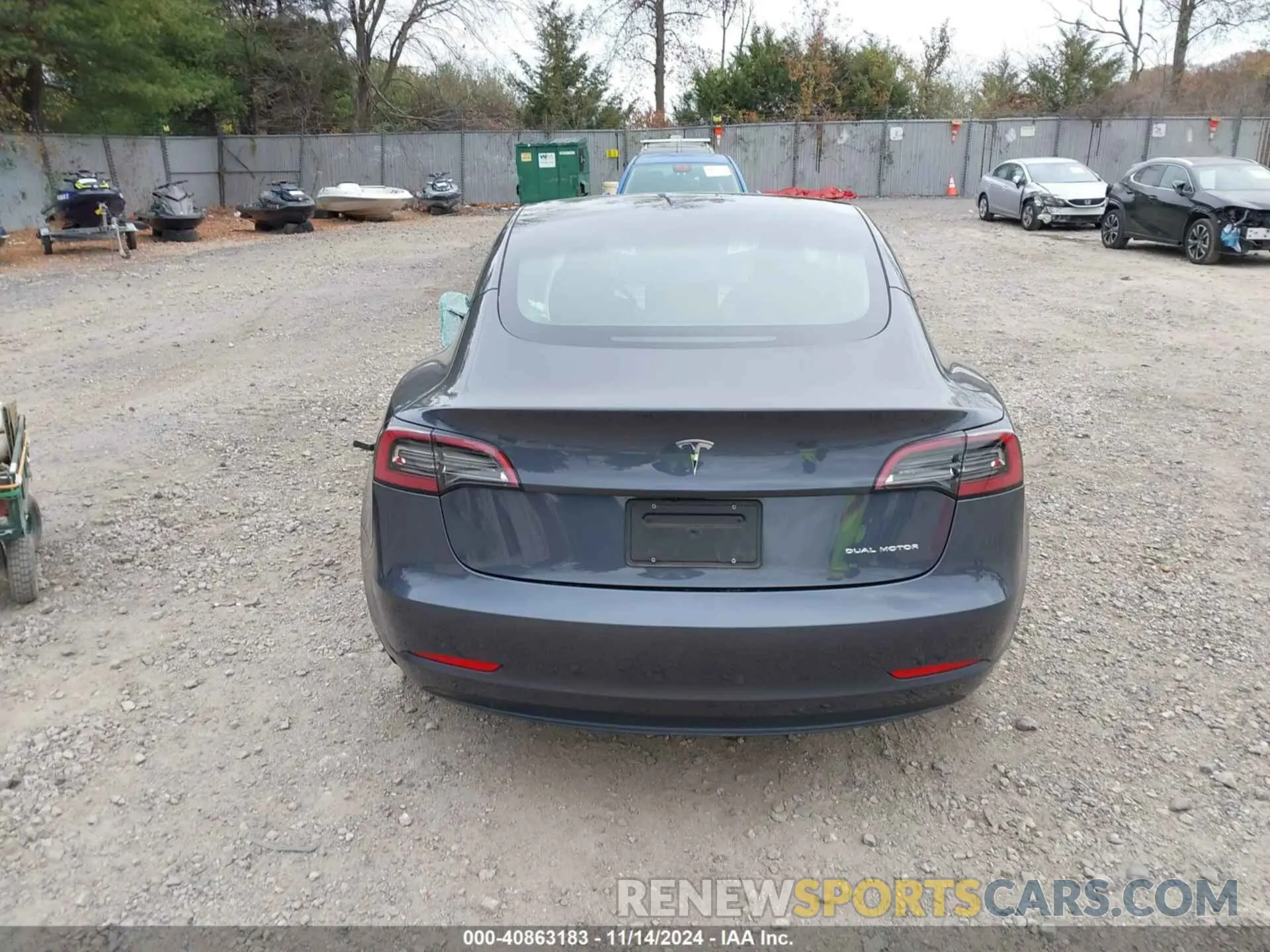 16 fotografías del automóvil dañado 5YJ3E1EB2PF686312 TESLA MODEL 3 2023
