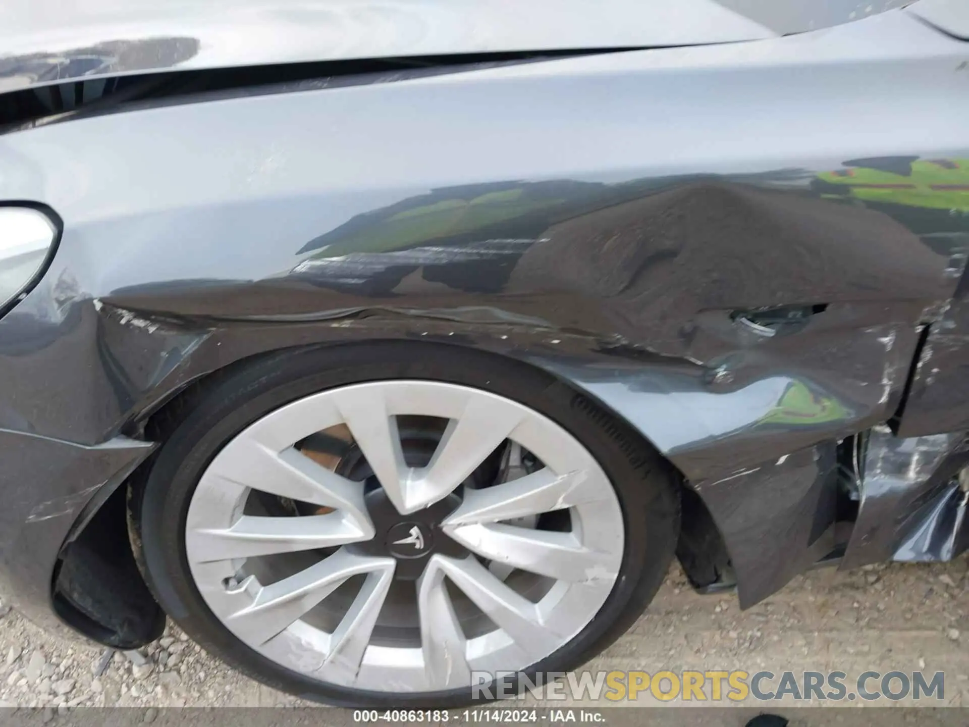 19 fotografías del automóvil dañado 5YJ3E1EB2PF686312 TESLA MODEL 3 2023