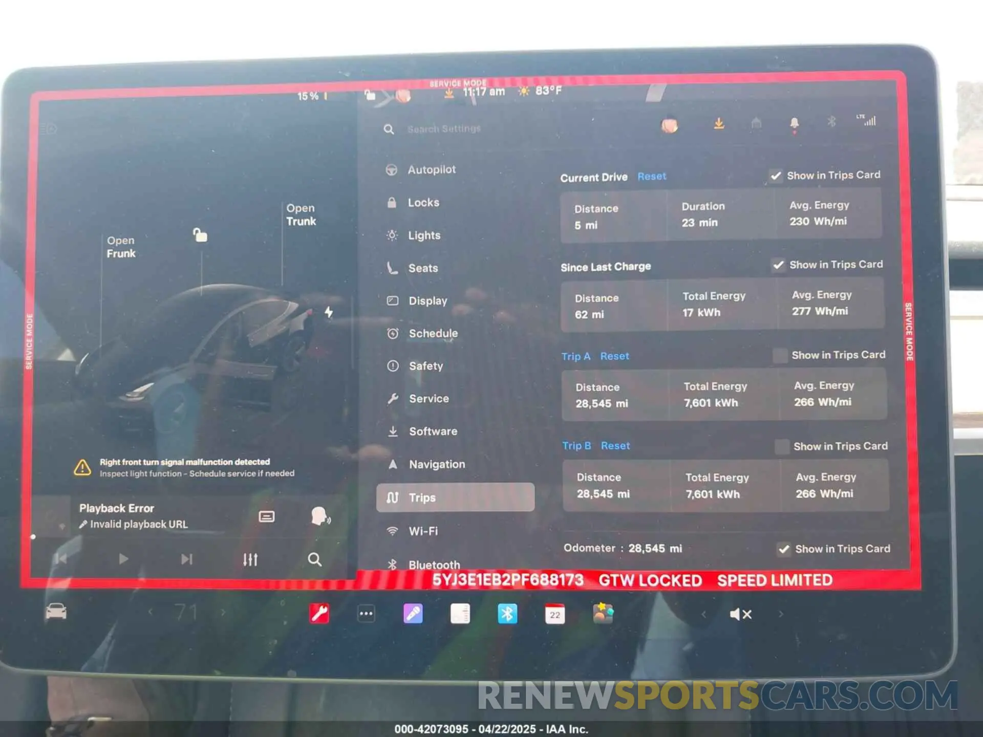 17 fotografías del automóvil dañado 5YJ3E1EB2PF688173 TESLA MODEL 3 2023