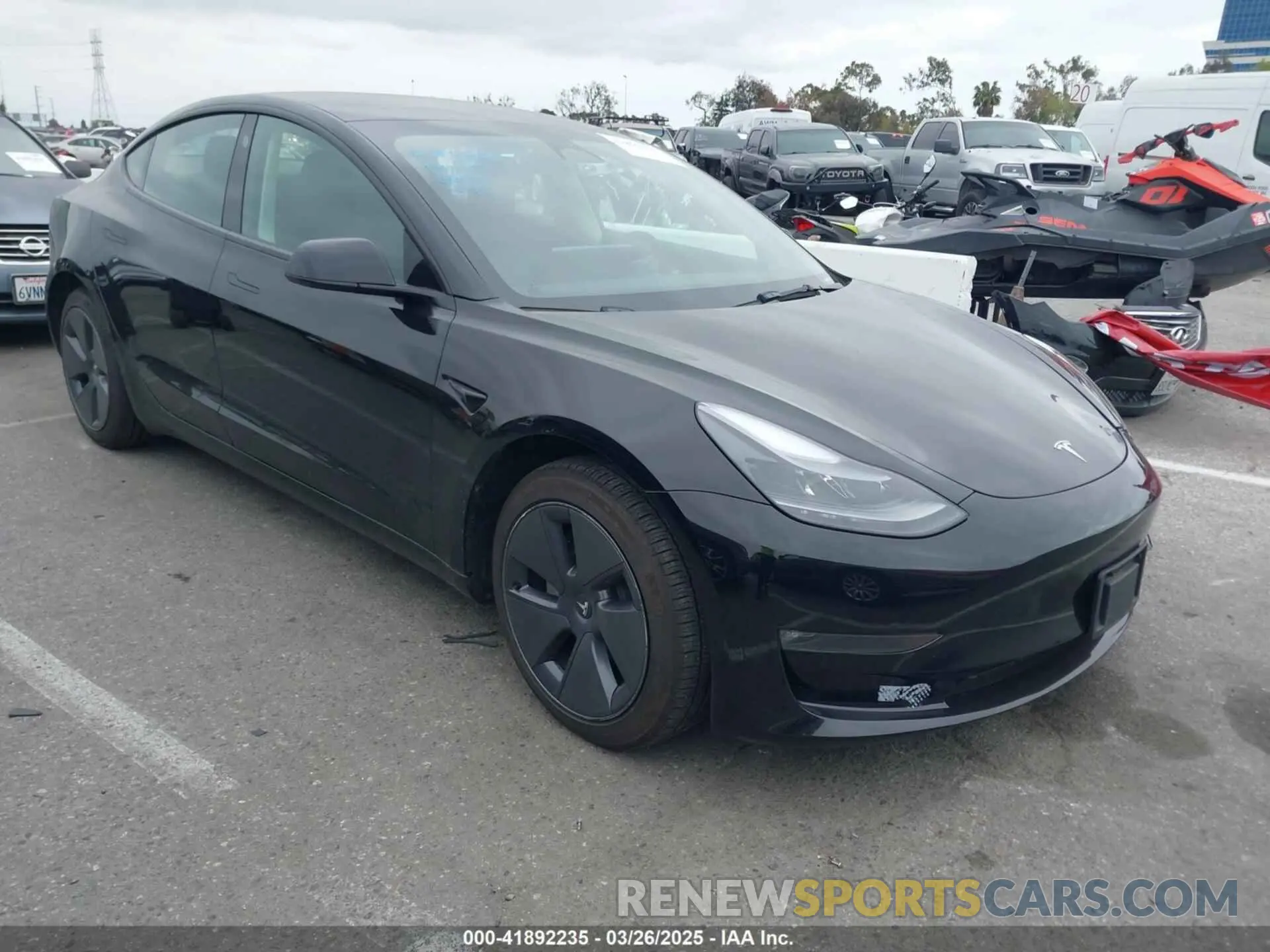 1 fotografías del automóvil dañado 5YJ3E1EB3PF390540 TESLA MODEL 3 2023