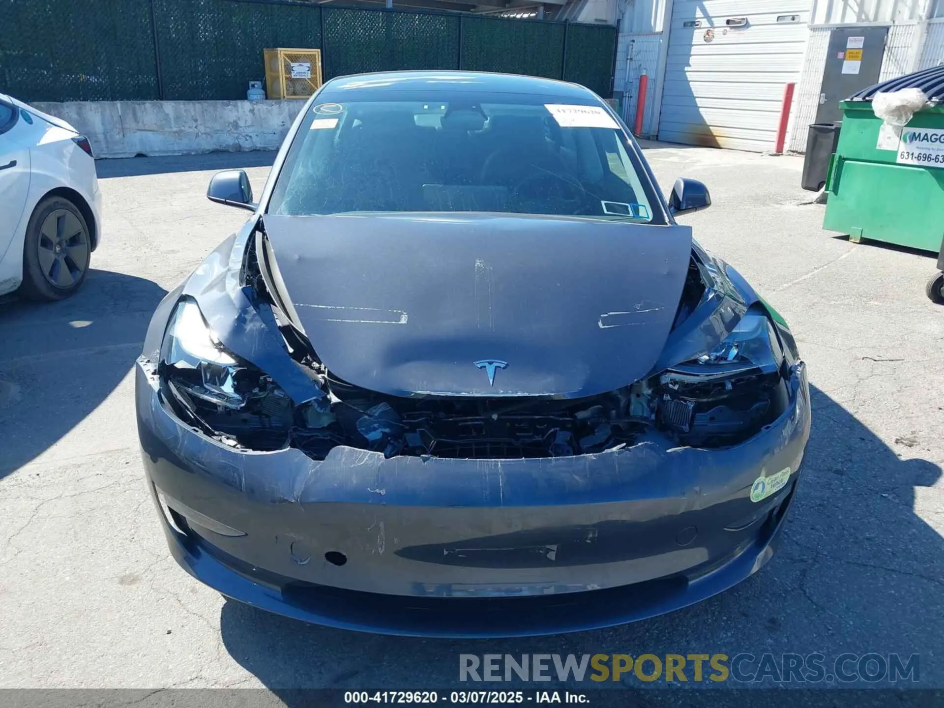 12 fotografías del automóvil dañado 5YJ3E1EB3PF415677 TESLA MODEL 3 2023