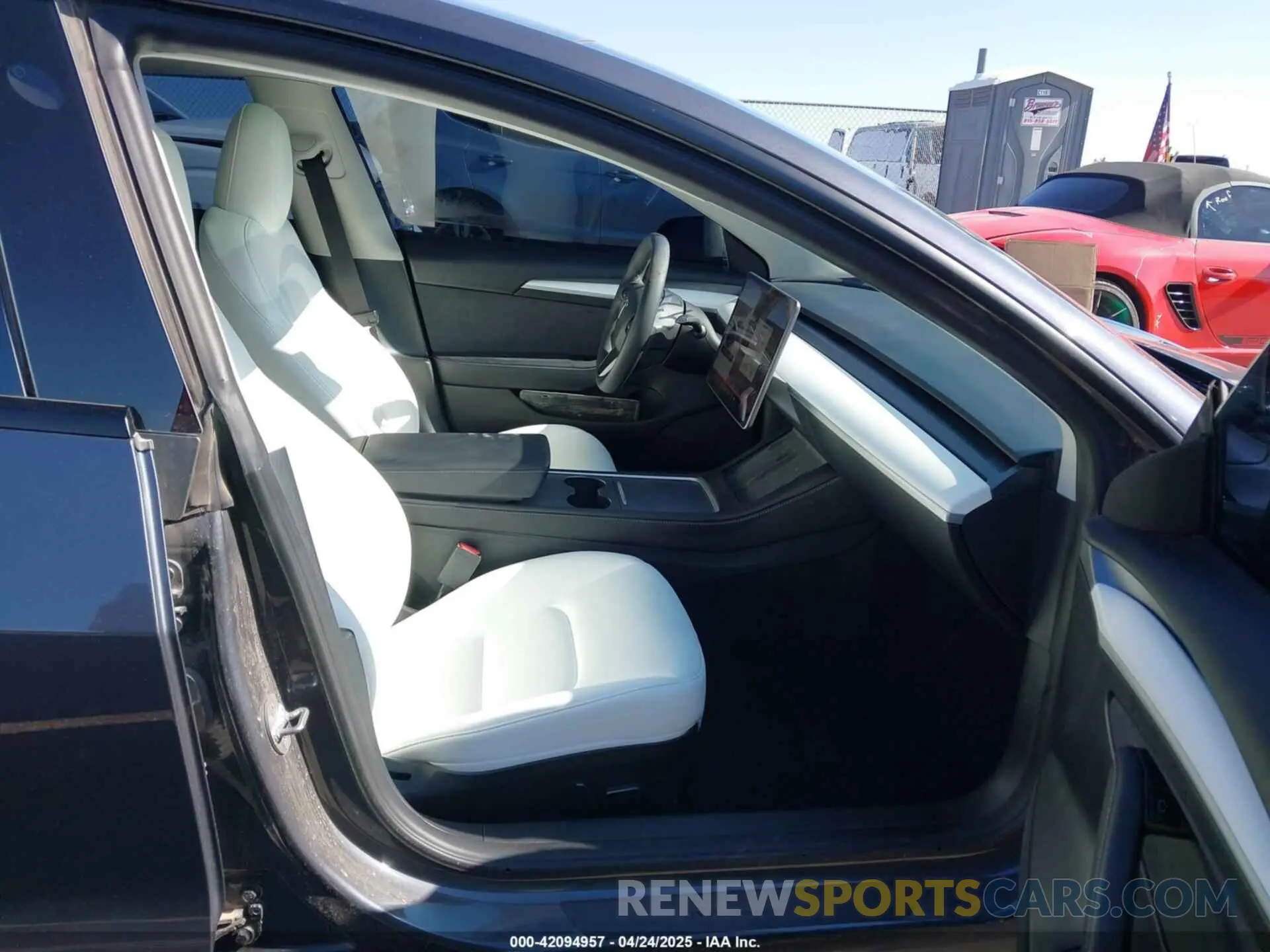 5 fotografías del automóvil dañado 5YJ3E1EB3PF626345 TESLA MODEL 3 2023