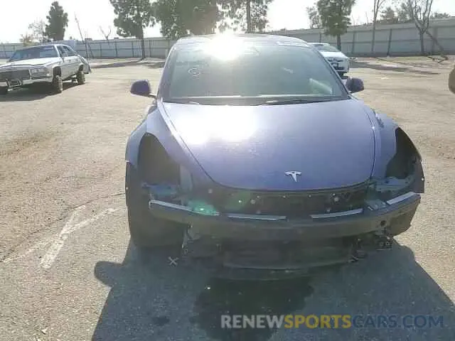 10 fotografías del automóvil dañado 5YJ3E1EB3PF633070 TESLA MODEL 3 2023