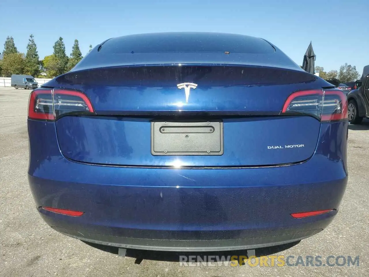 6 fotografías del automóvil dañado 5YJ3E1EB3PF633070 TESLA MODEL 3 2023