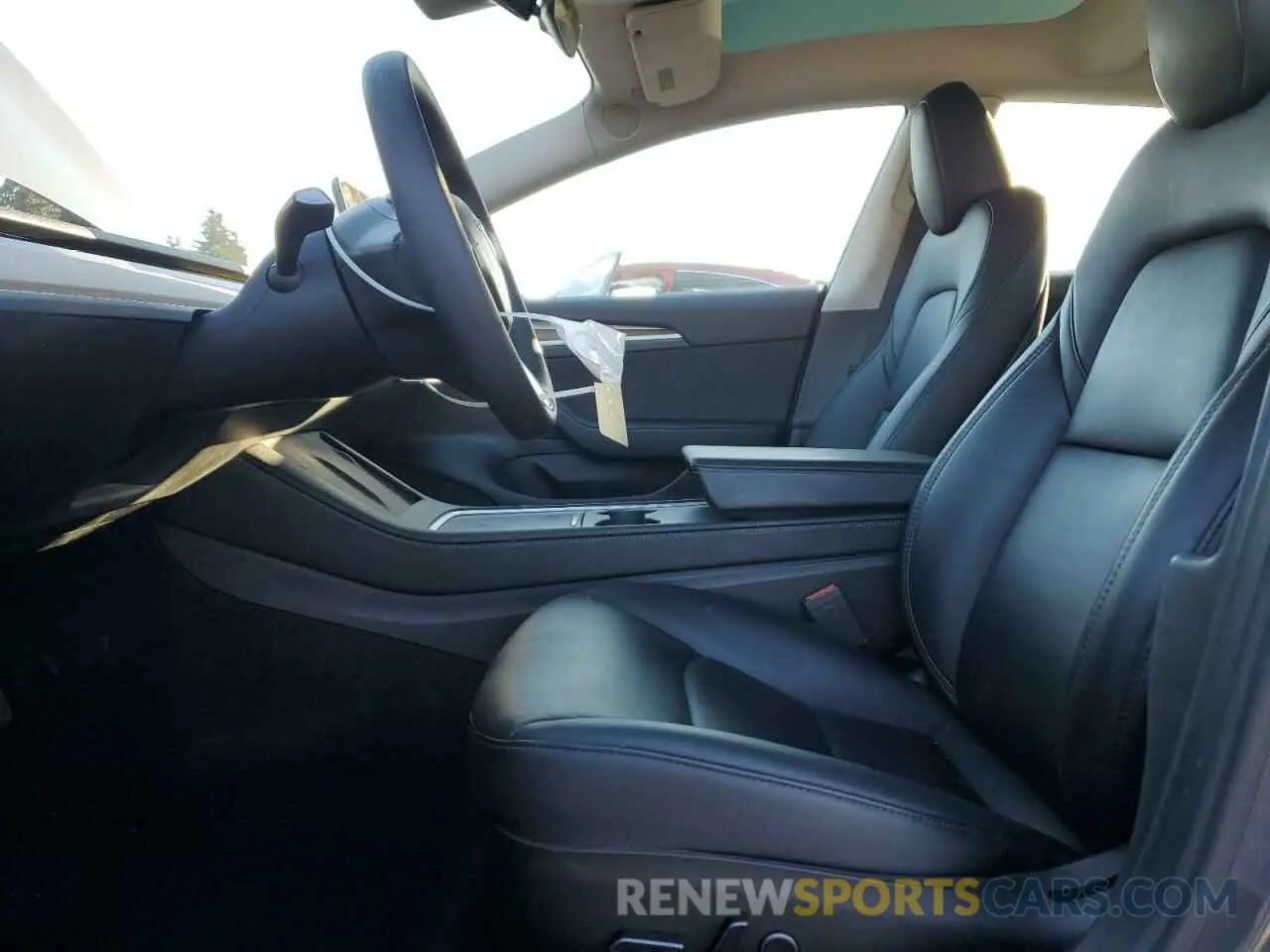 7 fotografías del automóvil dañado 5YJ3E1EB3PF633263 TESLA MODEL 3 2023