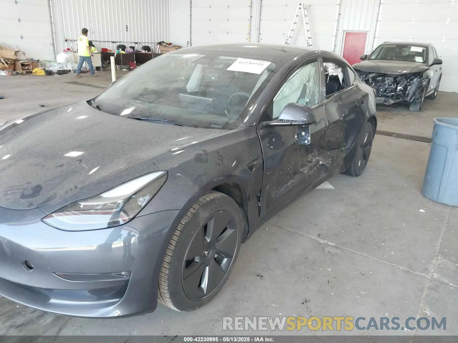 6 fotografías del automóvil dañado 5YJ3E1EB3PF670975 TESLA MODEL 3 2023