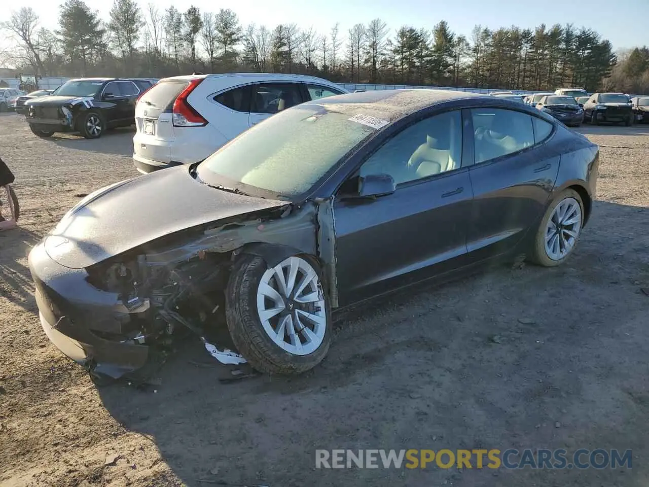 1 fotografías del automóvil dañado 5YJ3E1EB3PF703943 TESLA MODEL 3 2023