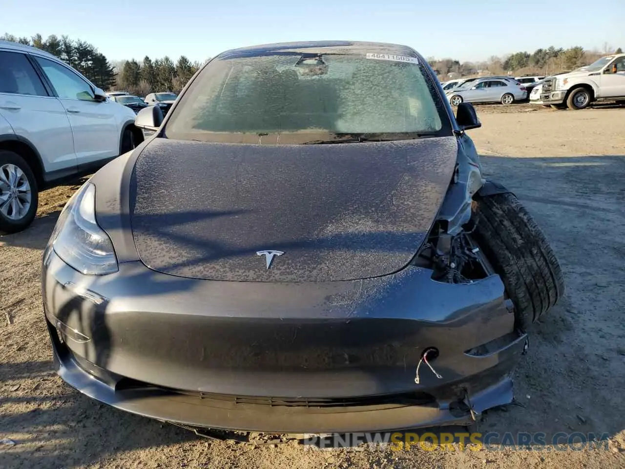 5 fotografías del automóvil dañado 5YJ3E1EB3PF703943 TESLA MODEL 3 2023