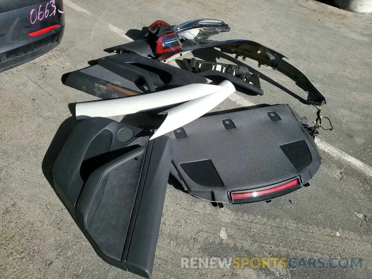 12 fotografías del automóvil dañado 5YJ3E1EB3PF705515 TESLA MODEL 3 2023