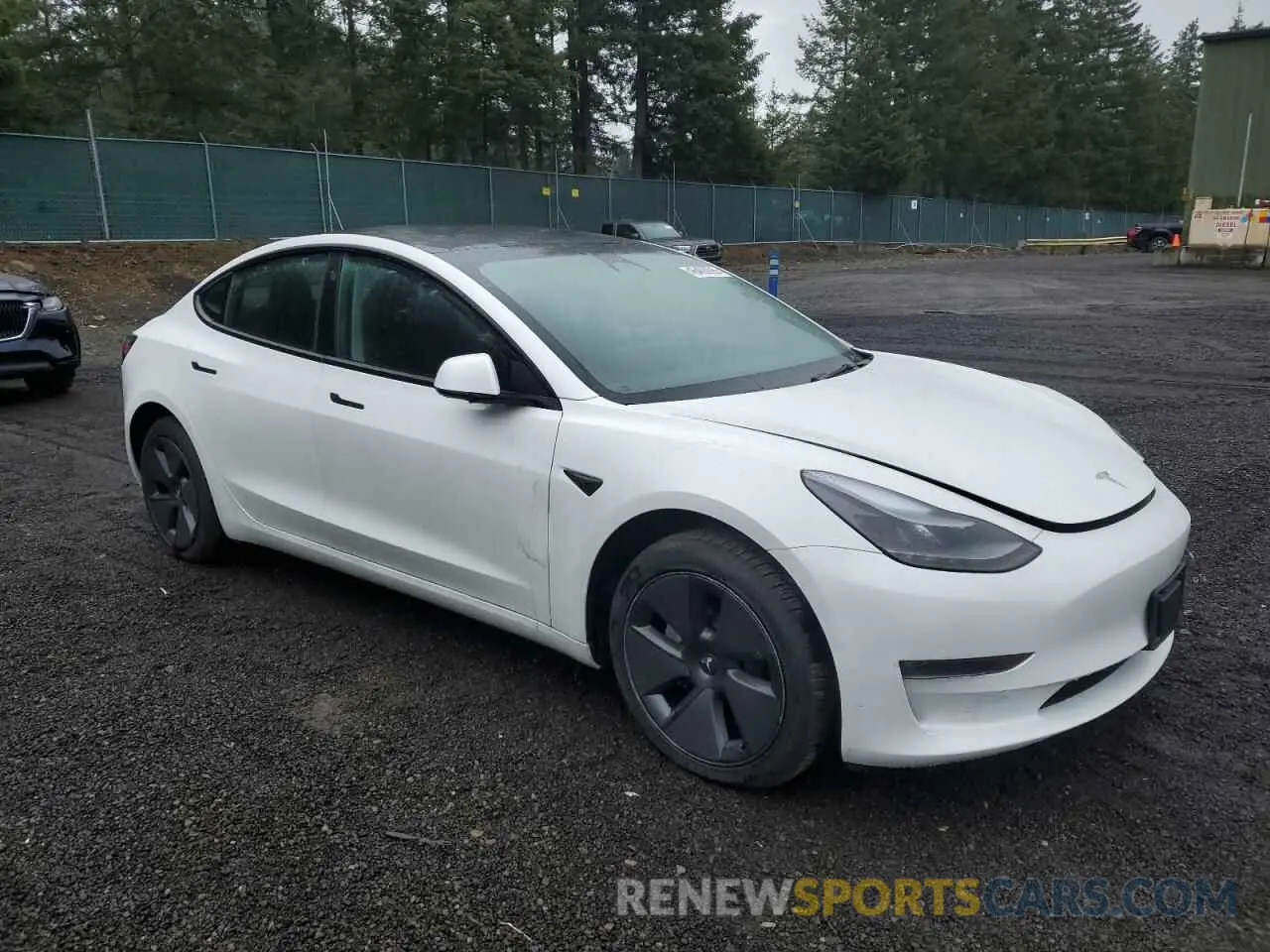 4 fotografías del automóvil dañado 5YJ3E1EB4PF619243 TESLA MODEL 3 2023