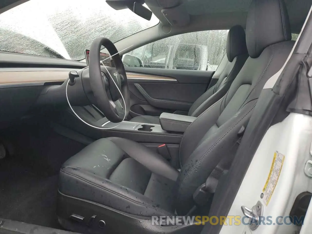 7 fotografías del automóvil dañado 5YJ3E1EB4PF619243 TESLA MODEL 3 2023