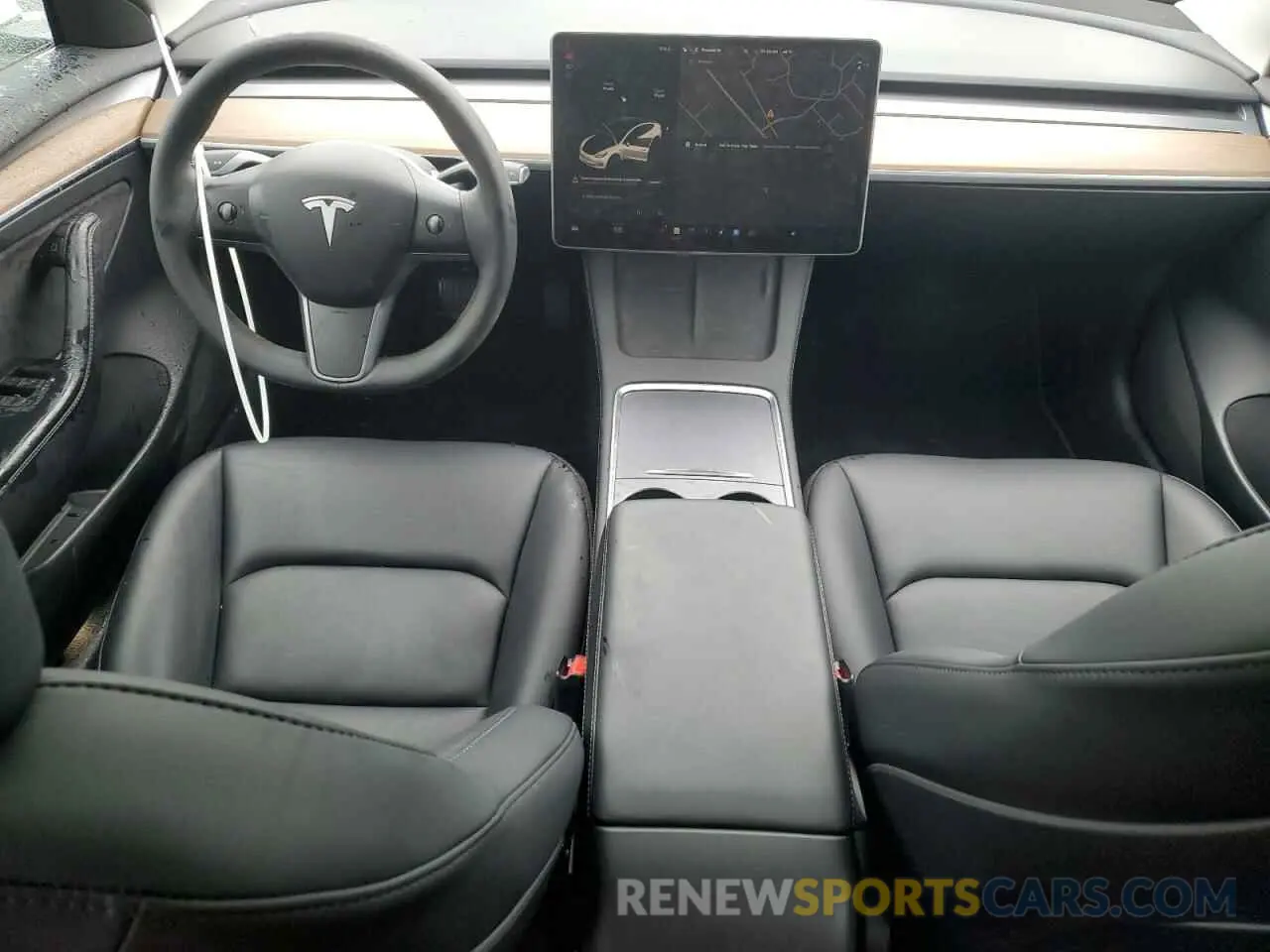 8 fotografías del automóvil dañado 5YJ3E1EB4PF619243 TESLA MODEL 3 2023